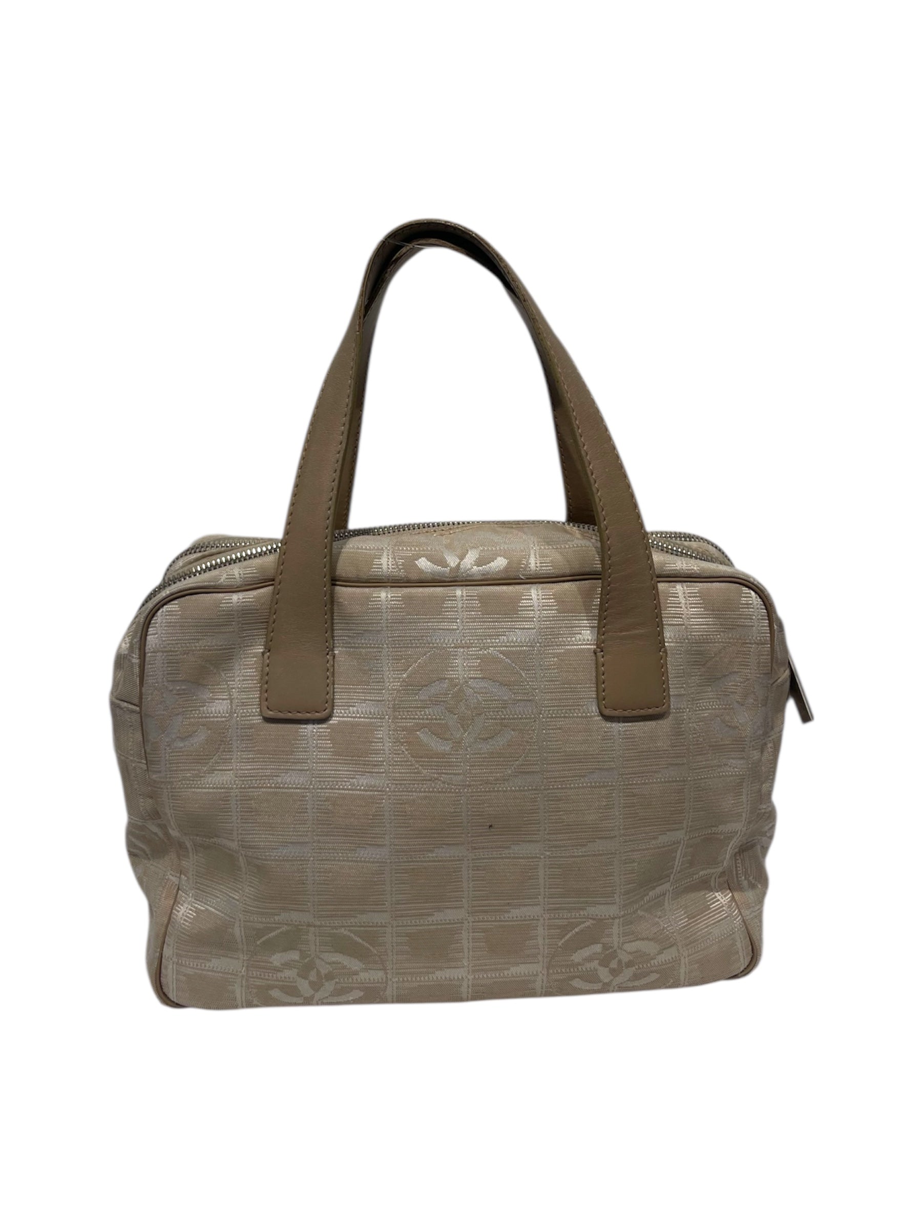 CHANEL/Hand Bag/Monogram/Nylon/CRM/CHANEL GRID MONO 7807995 view 2