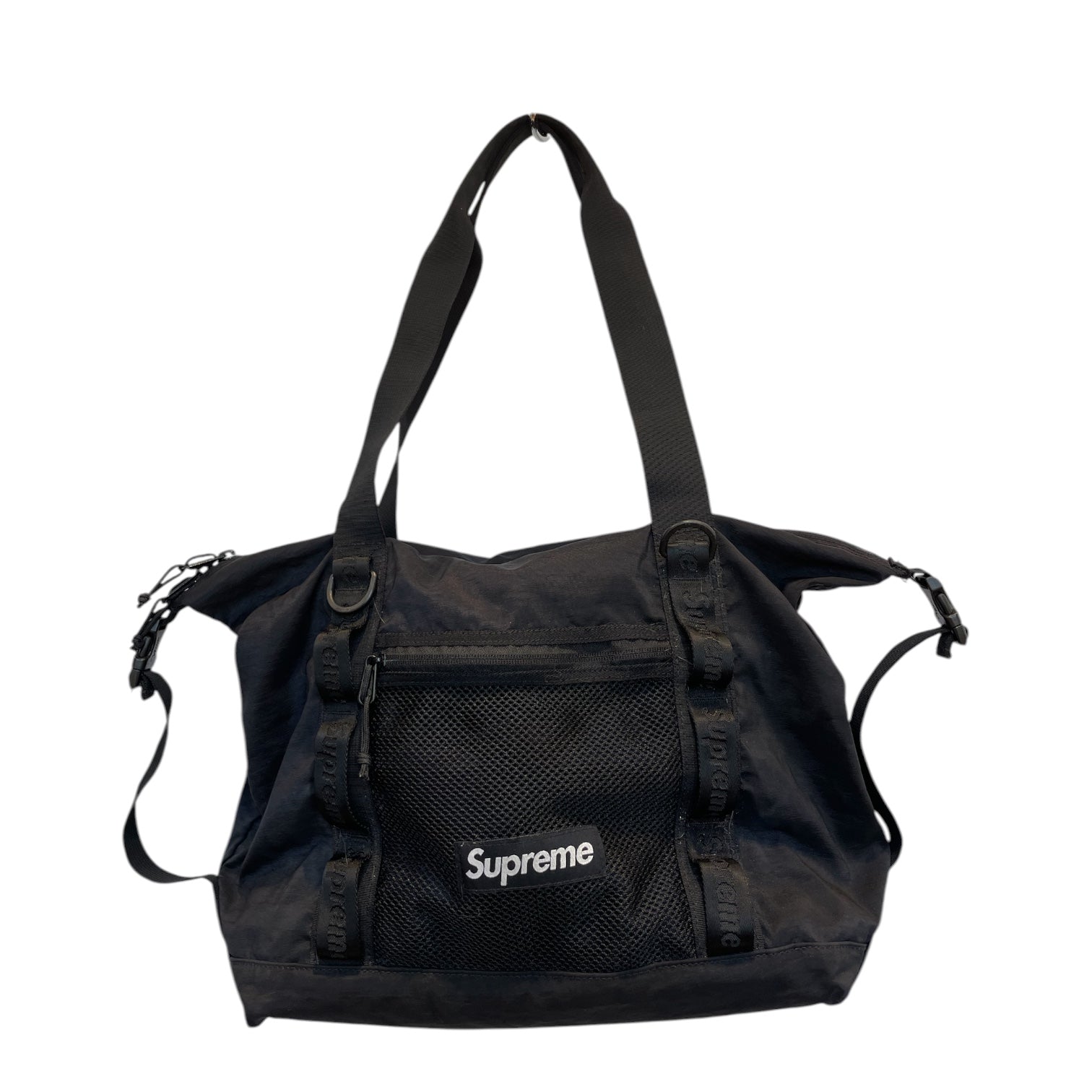 Supreme/Tote Bag/Nylon/BLK/CORDURA NYLON view 1
