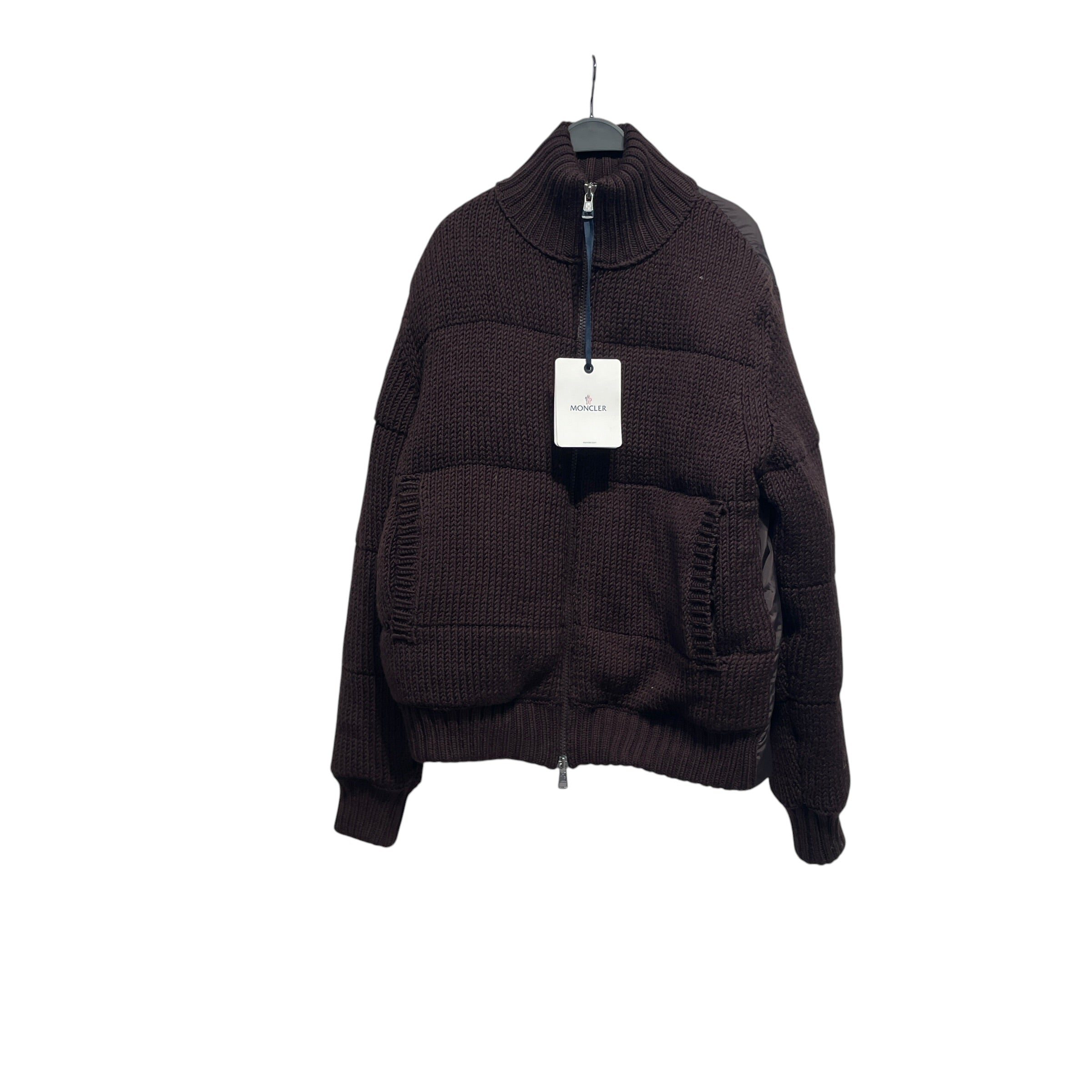 MONCLER/Coat/XXL/Wool/BRW/WIRGIN WOOL CARDIGAN view 1