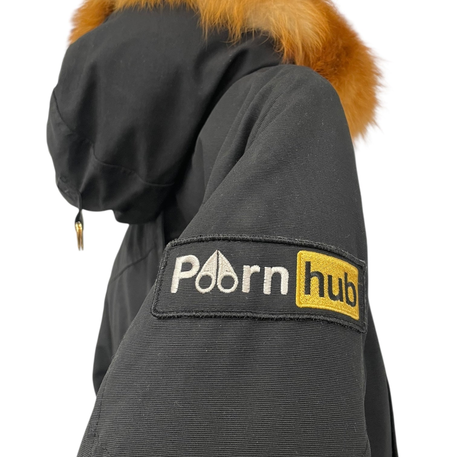 MOOSE KNUCKLES/Puffer Jkt/S/BLK/PORNHUB X MK COAT view 3