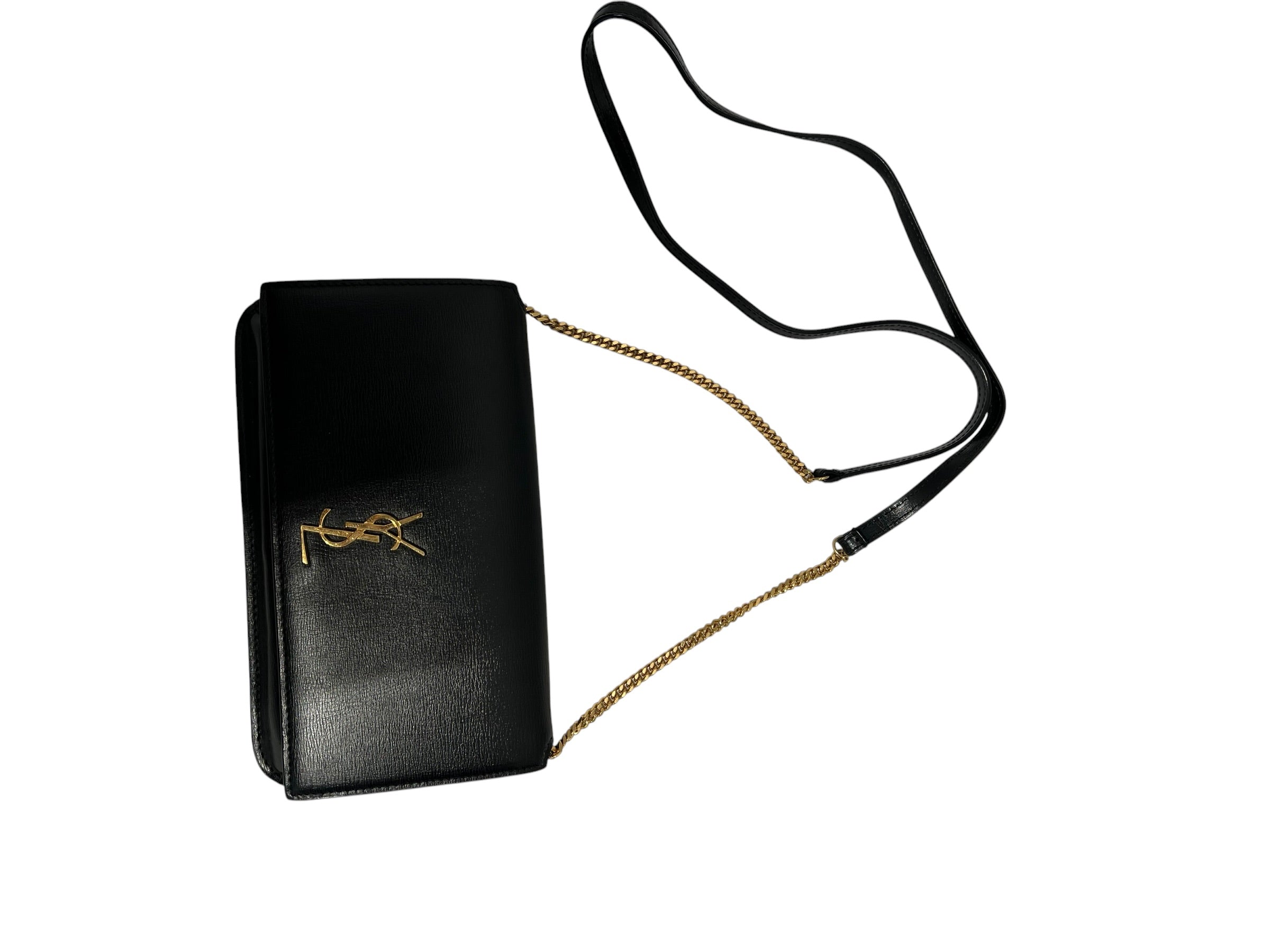 YVES SAINT LAURENT/Bag/Leather/BLK/ view 3