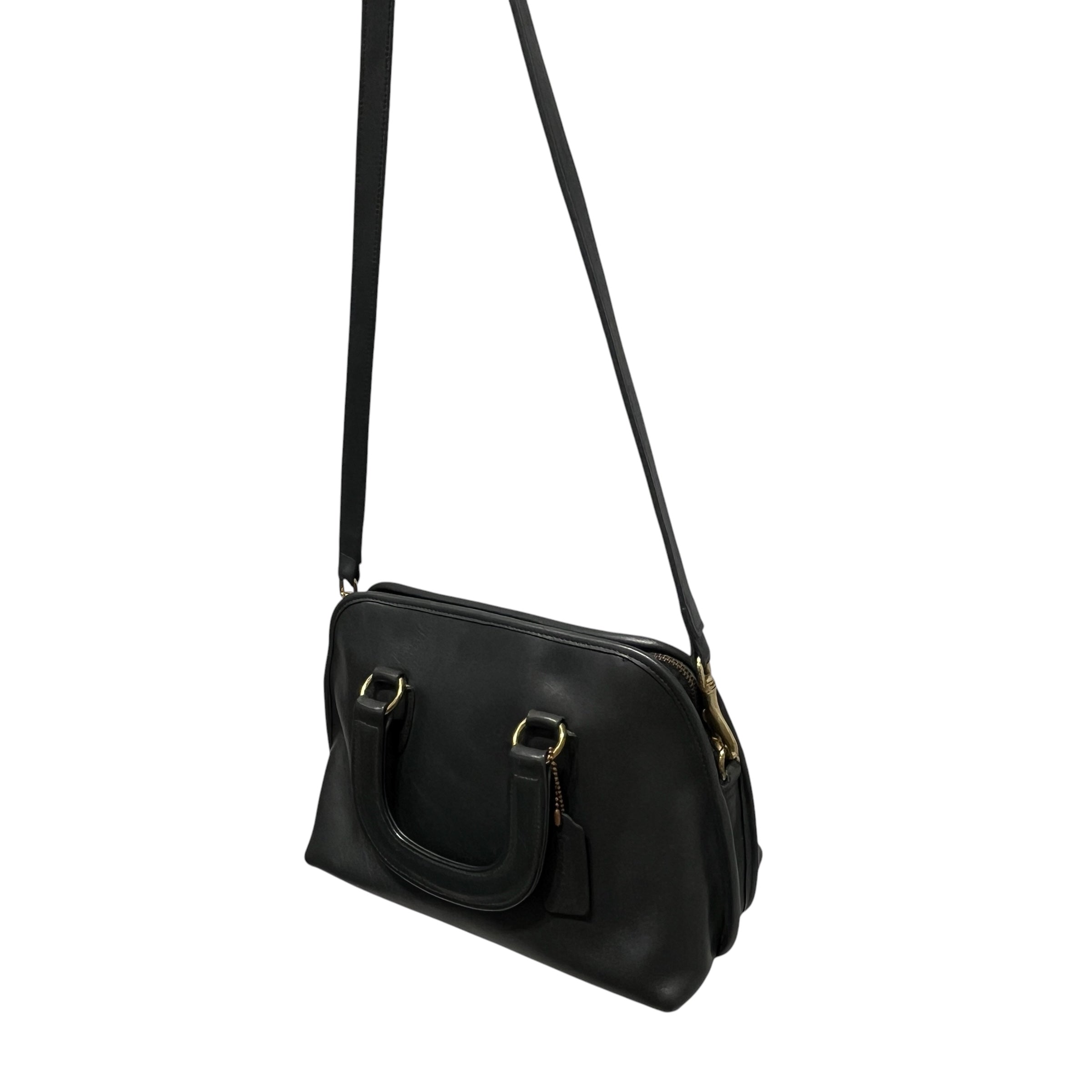 COACH/Bag/Leather/BLK/vintage baxter bag view 10