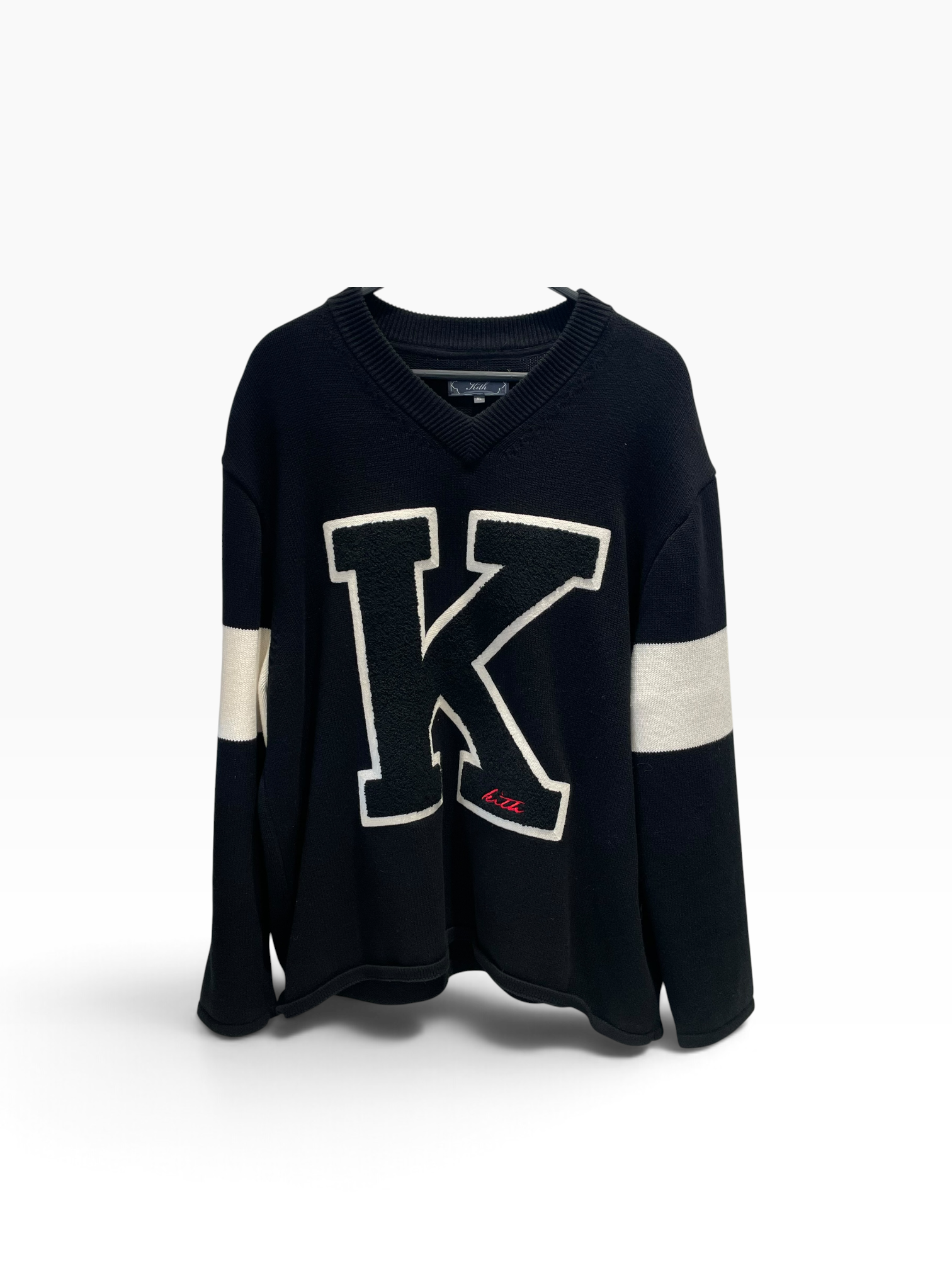 KITH/AVIREX/Sweater/XL/Wool/BLK/ view 1