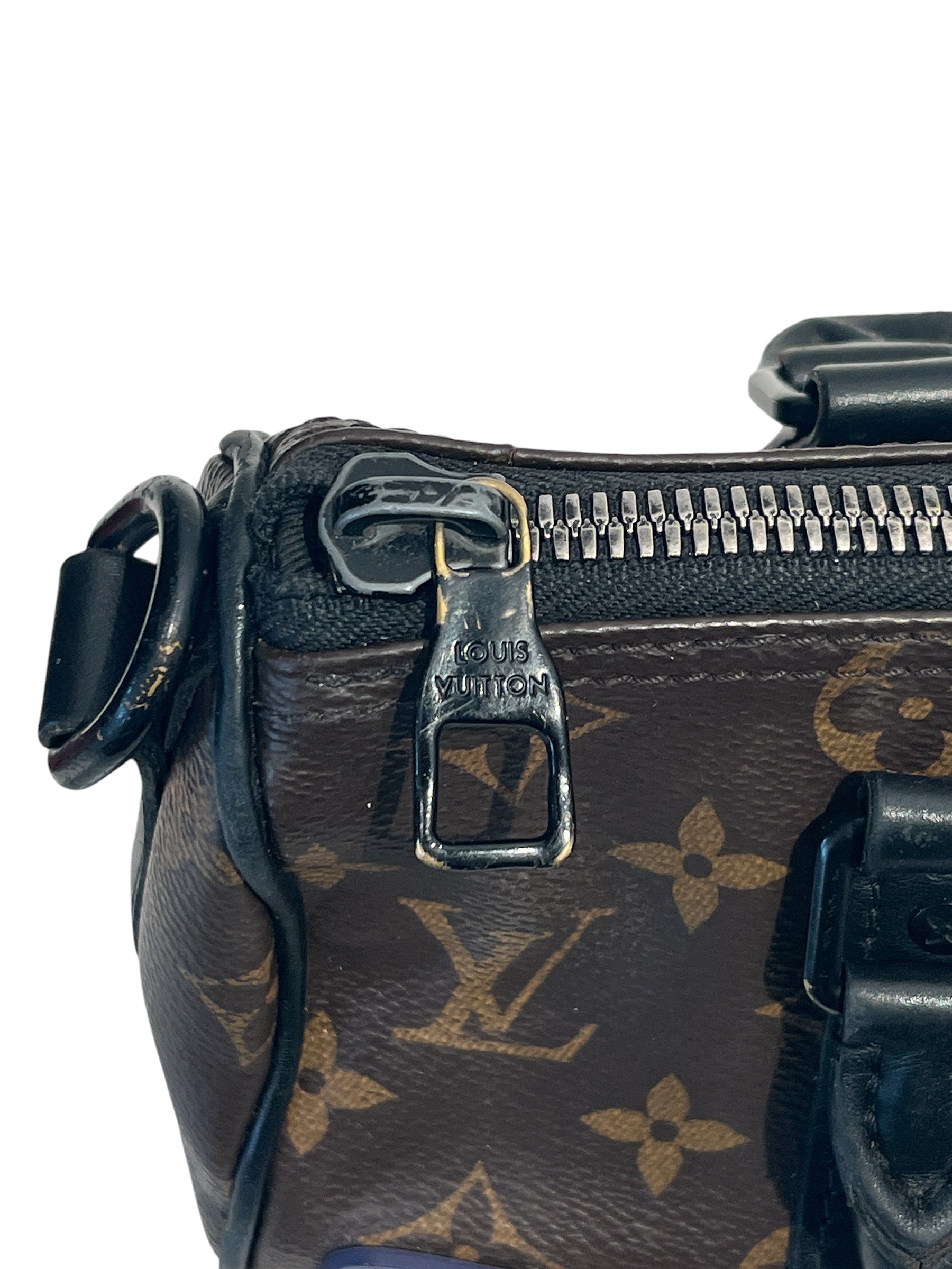 LOUIS VUITTON/Hand Bag/Leather/BRW/RUBBERKEEPALLXS view 6