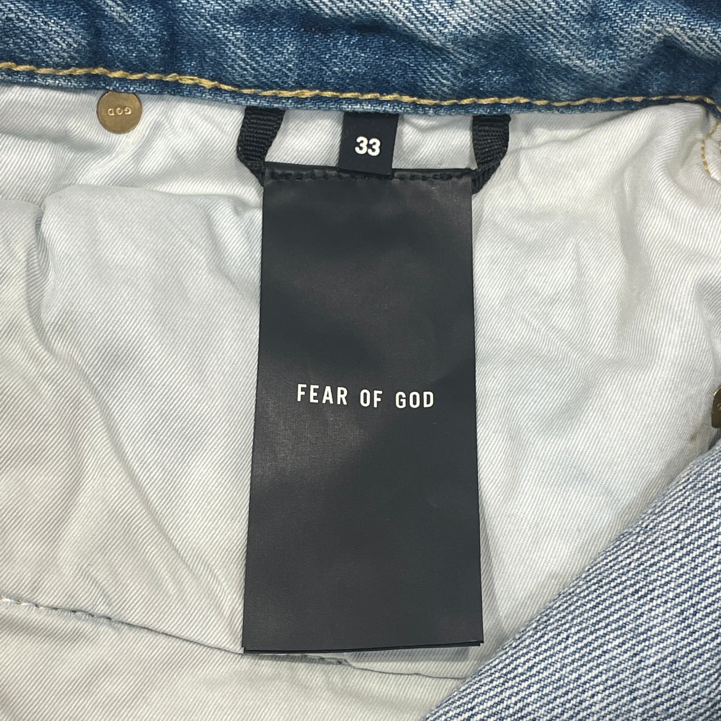 FEAR OF GOD/Straight Pants/33/Denim/BLU/ view 4