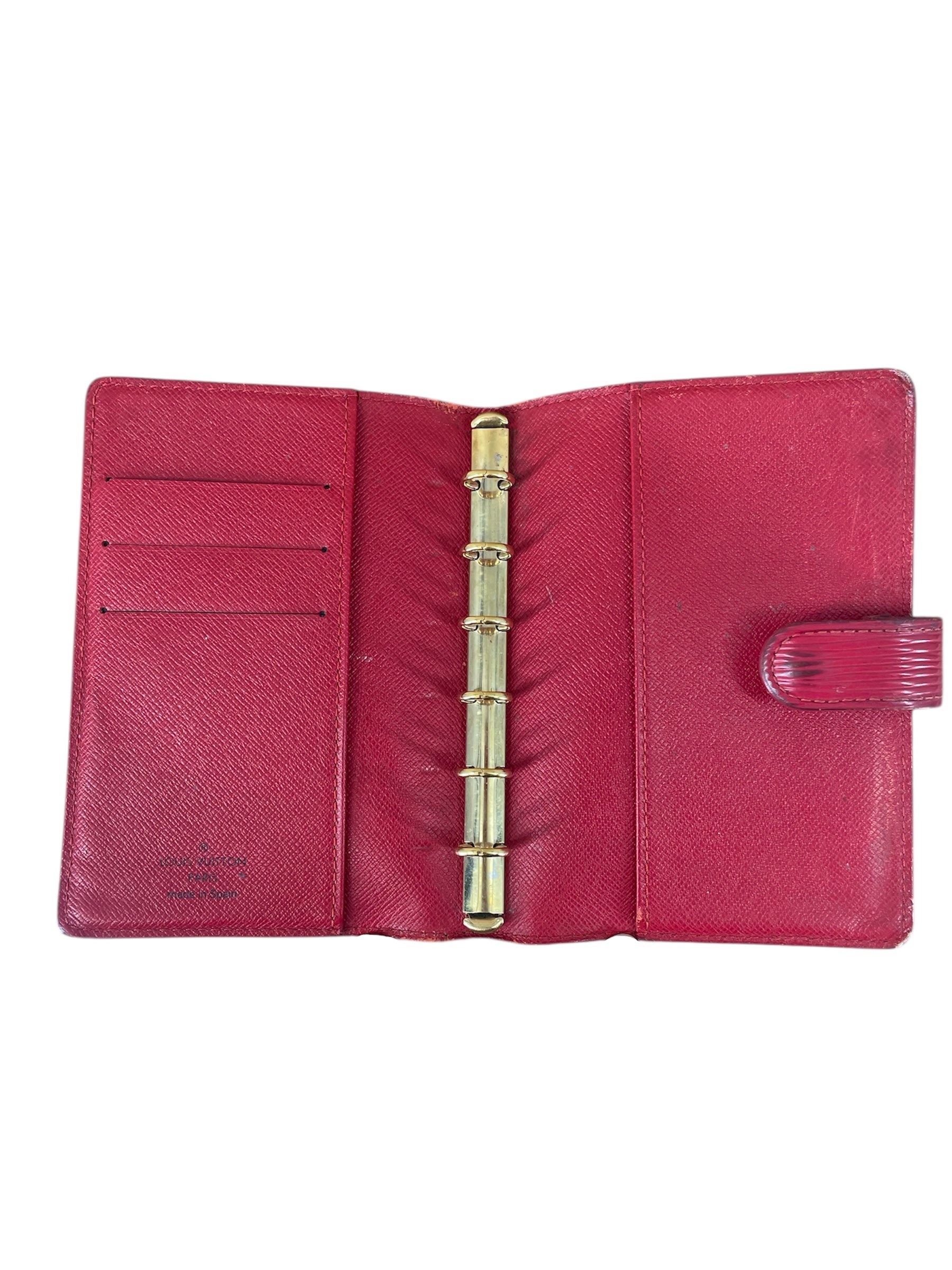 LOUIS VUITTON///Wallet/--/Plain/Leather/RED/M [Designers] Luxury/ view 3