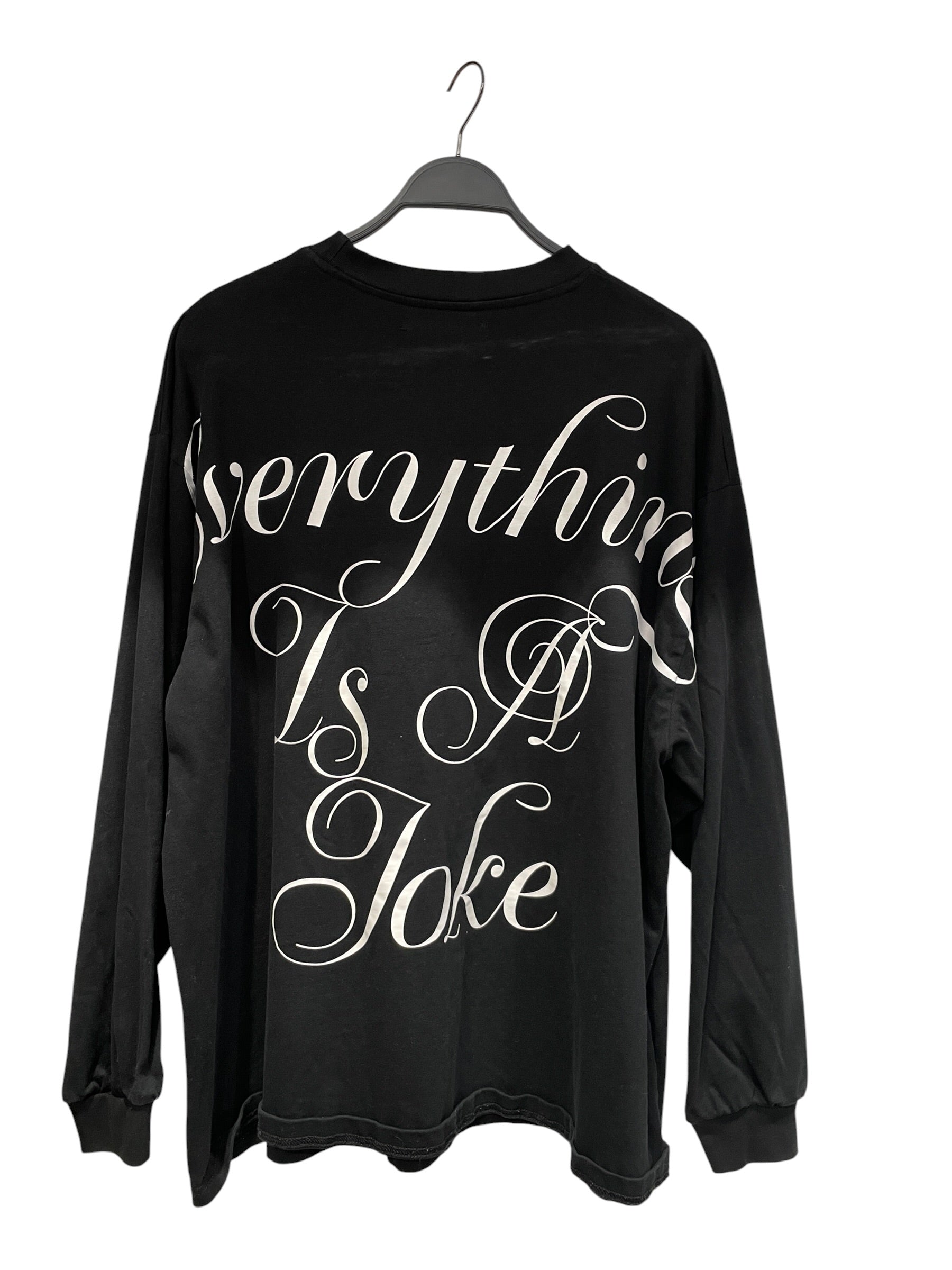 joe freshgoods/LS T-Shirt/Cotton/BLK/Graphic/clown longsleeve view 2