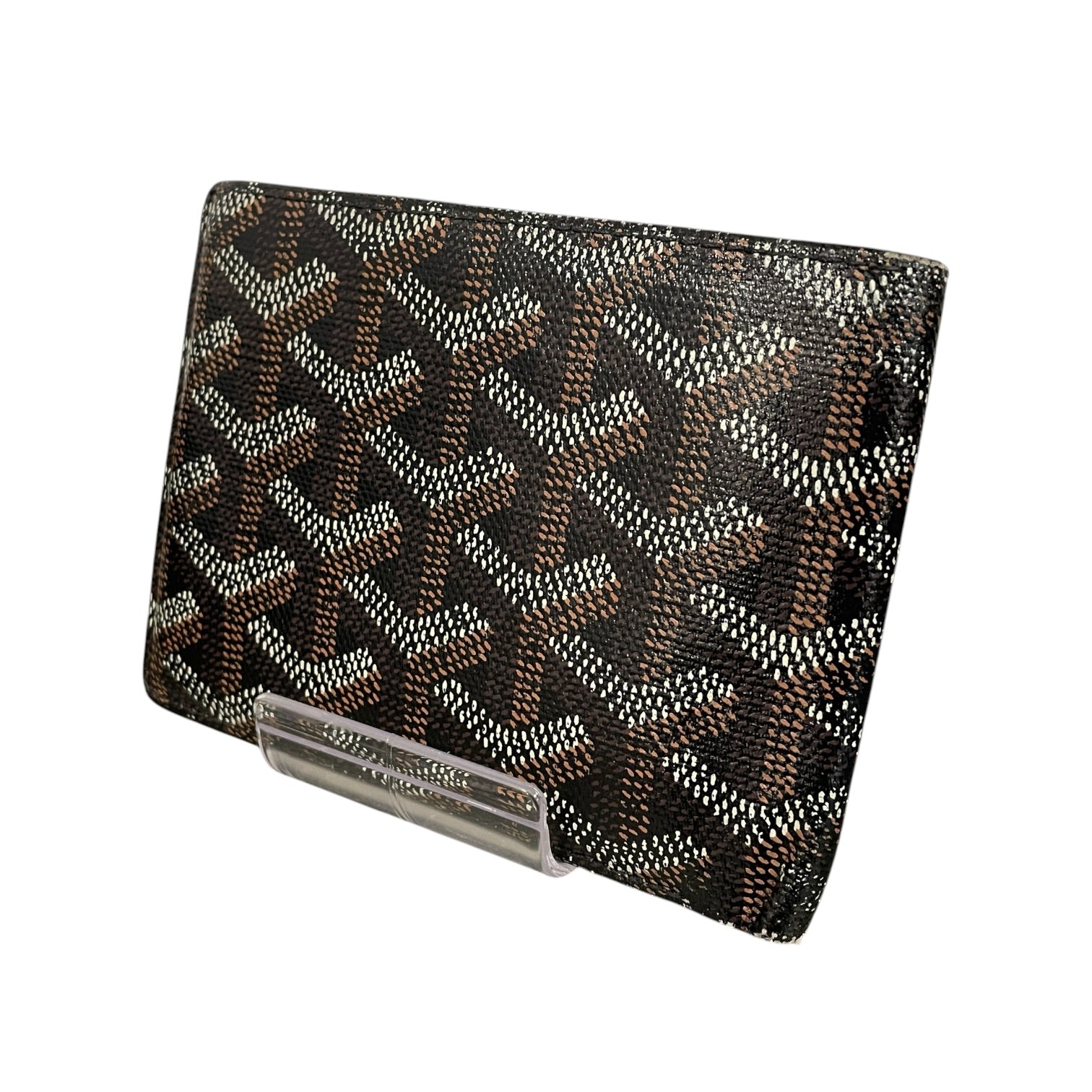 GOYARD/Bifold Wallet/Monogram/Leather/BLK/GOYARDINE BIFOLD WALLET view 2