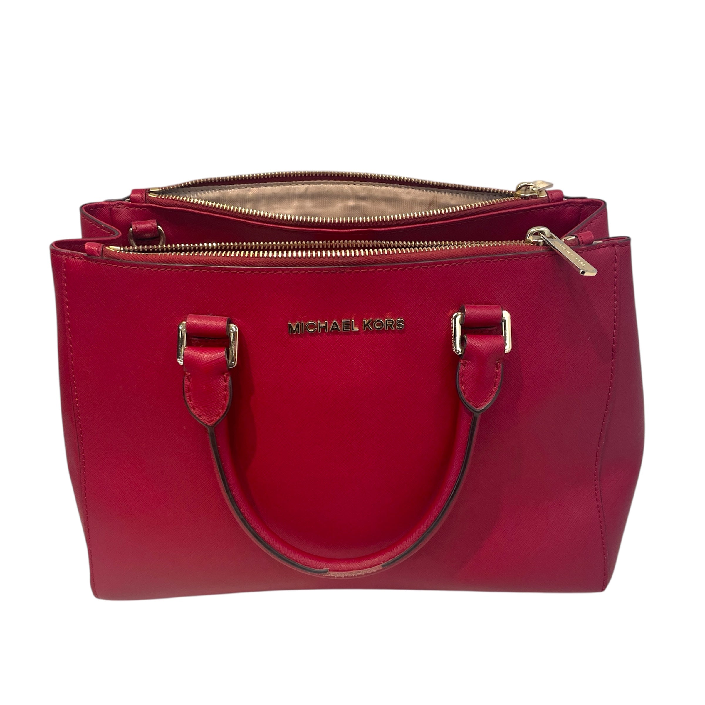 MICHAEL KORS/Hand Bag/Leather/RED/ view 3
