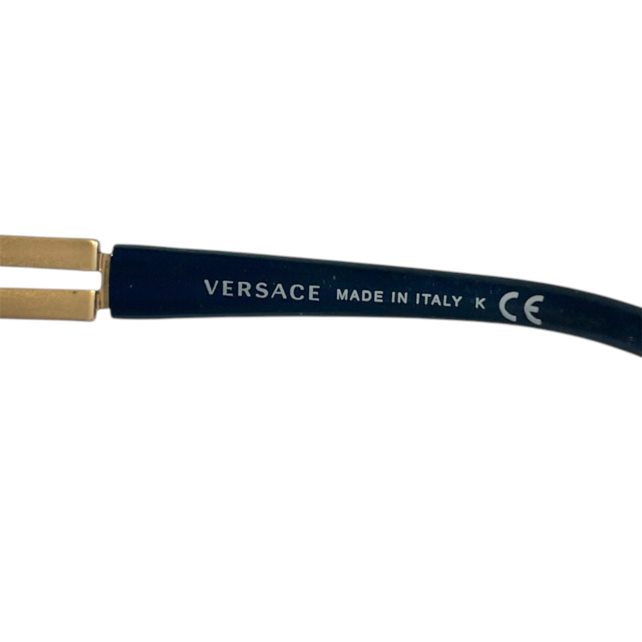 VERSACE/Sunglasses/Plastic/BLK/GRECA view 3