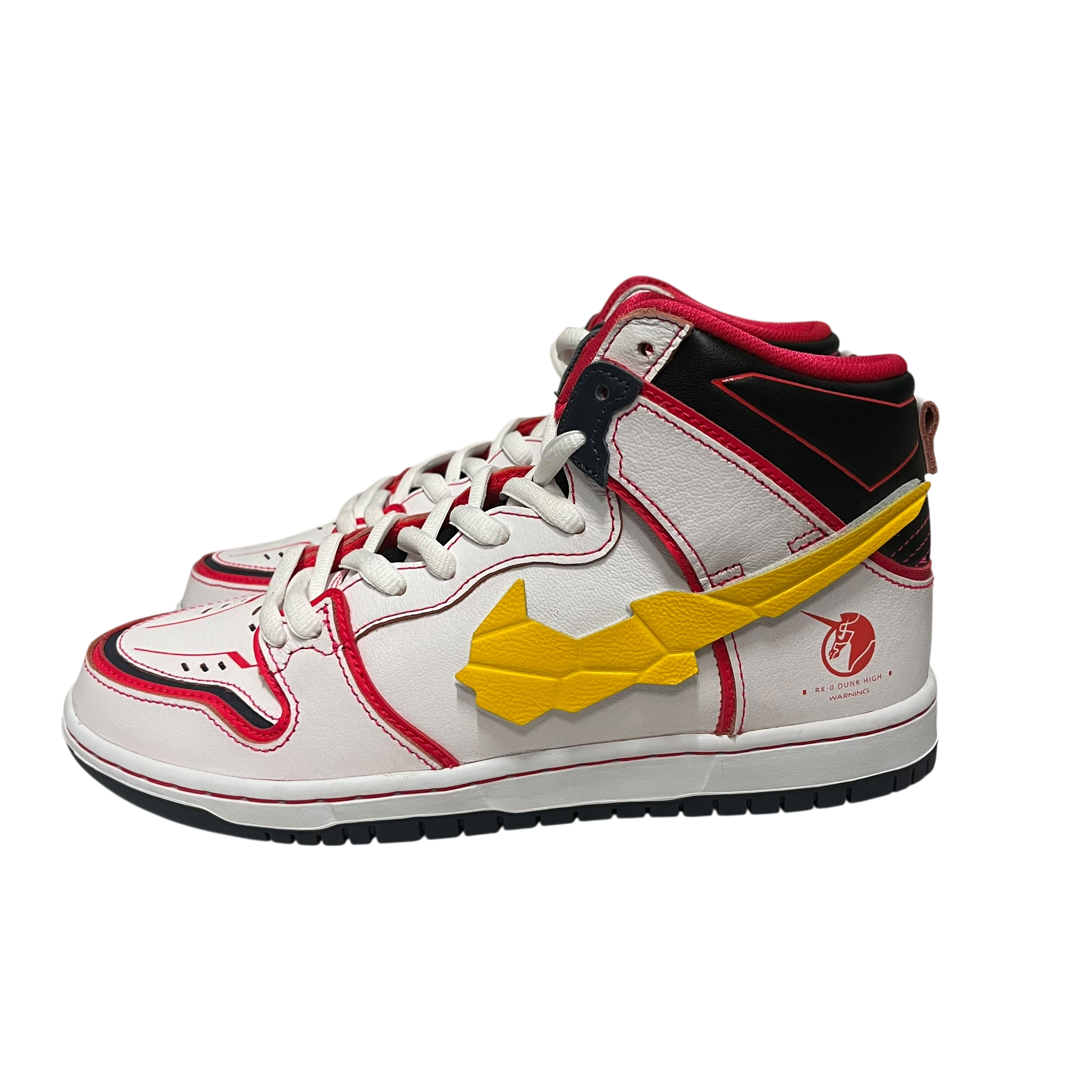 NIKE SB/Hi-Sneakers/US 8/Leather/WHT/sb unicorn view 3
