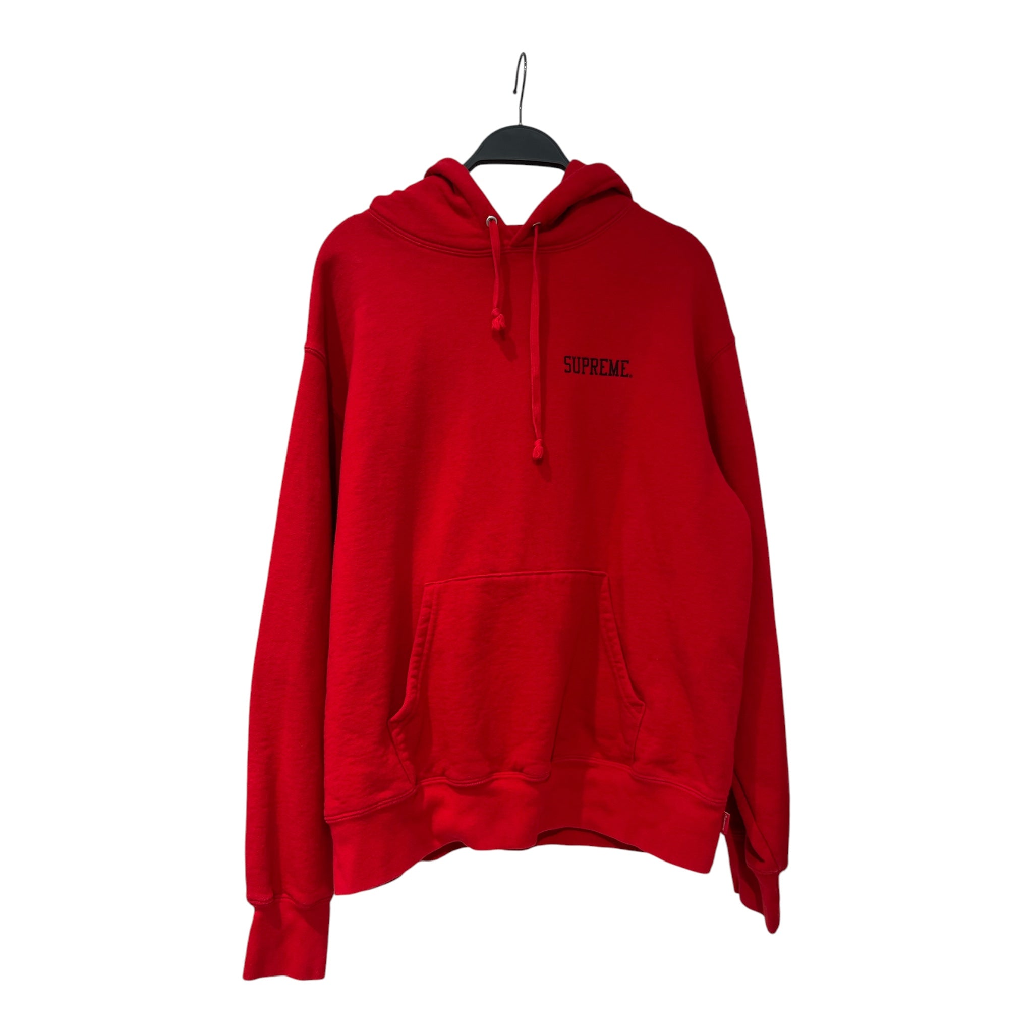 Supreme/Hoodie/S/Cotton/RED/101837 ANARCHY RED COIN HOODIE view 1