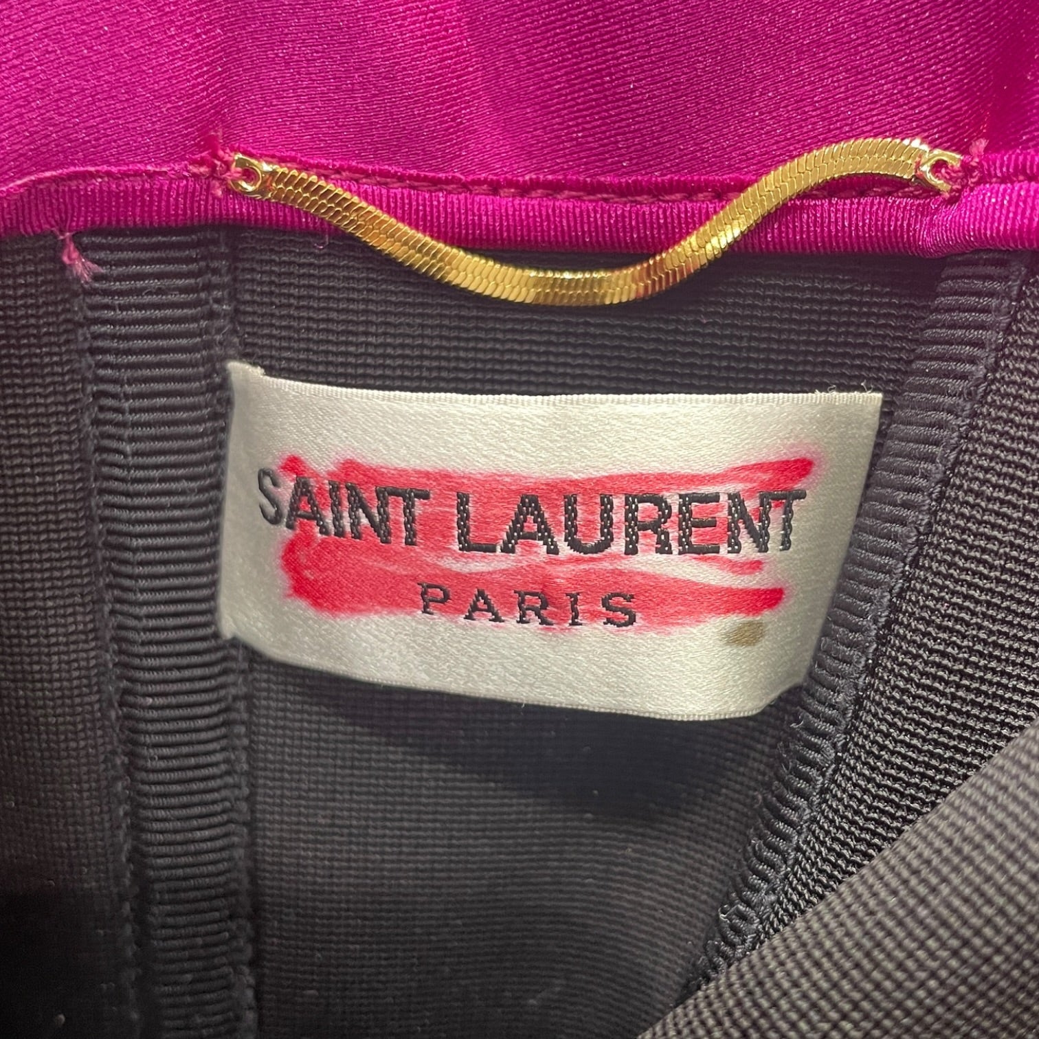 SAINT LAURENT/Dress/1/Cotton/PNK/TUBEBODYSUIT view 3