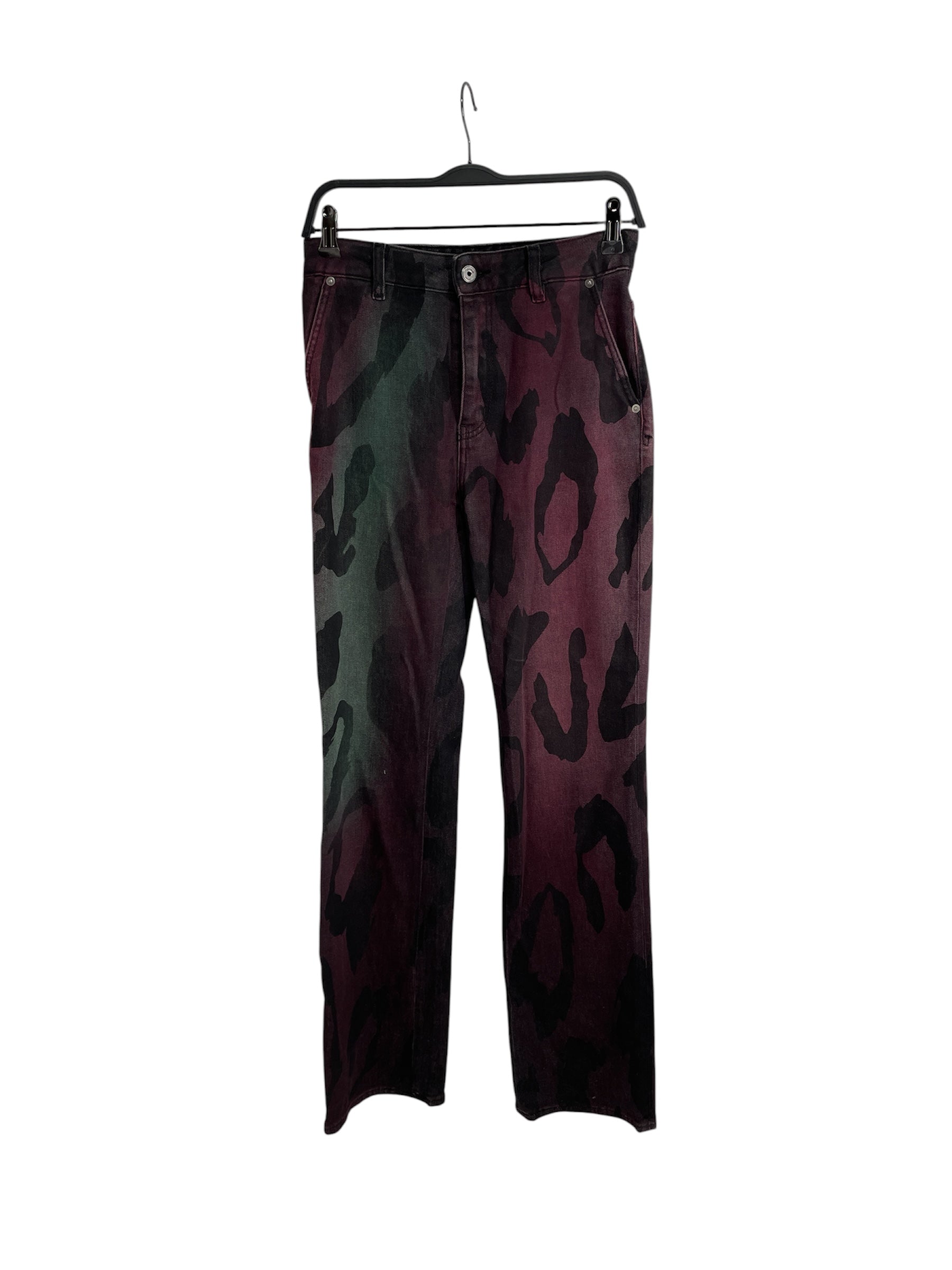 Just cavalli/Skinny Pants/26/Animal Pattern/Cotton/MLT/ANIMAL PRINT JEANS view 1