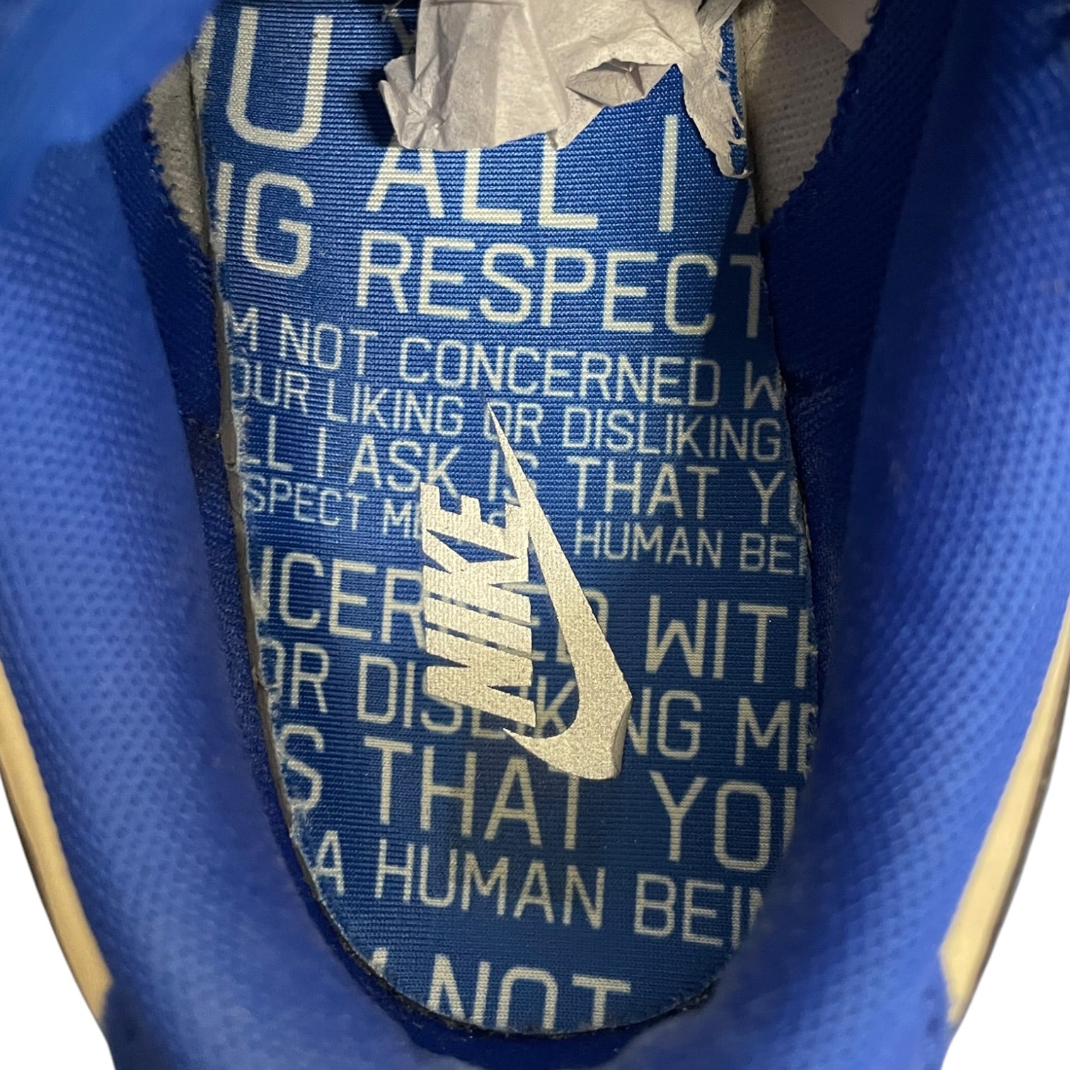 NIKE/Low-Sneakers/US 8/Cotton/BLU/NIKE DUNK LOW JACKIE ROBINSON view 3
