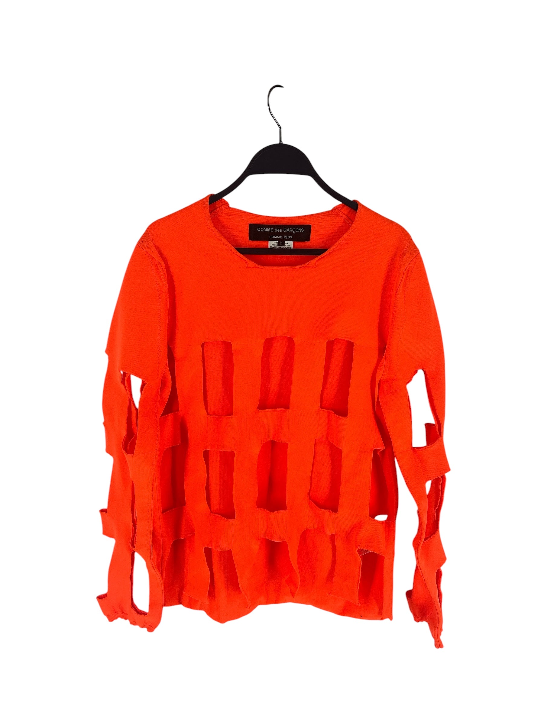 COMME des GARCONS HOMME/Sweater/M/Cotton/ORN/AD2018 view 1