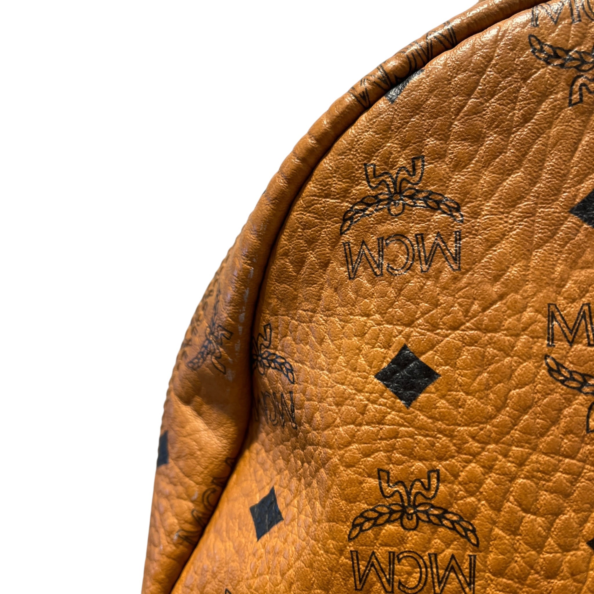 MCM/Backpack/Monogram/Leather/BEG/MCM STUD BAG view 7