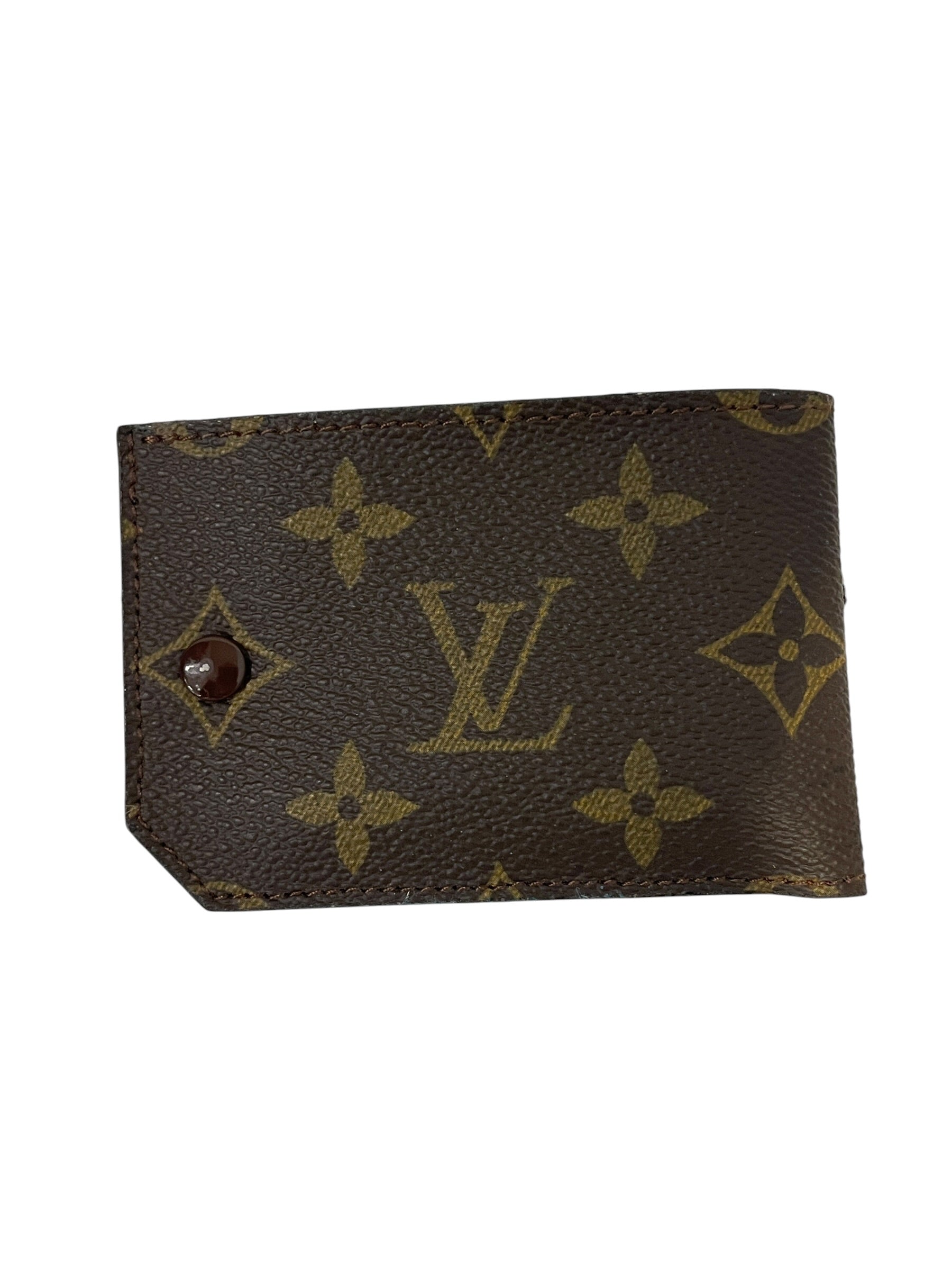 LOUIS VUITTON/Bifold Wallet/Monogram/Leather/BRW/L's/Card Holder Wallet view 2