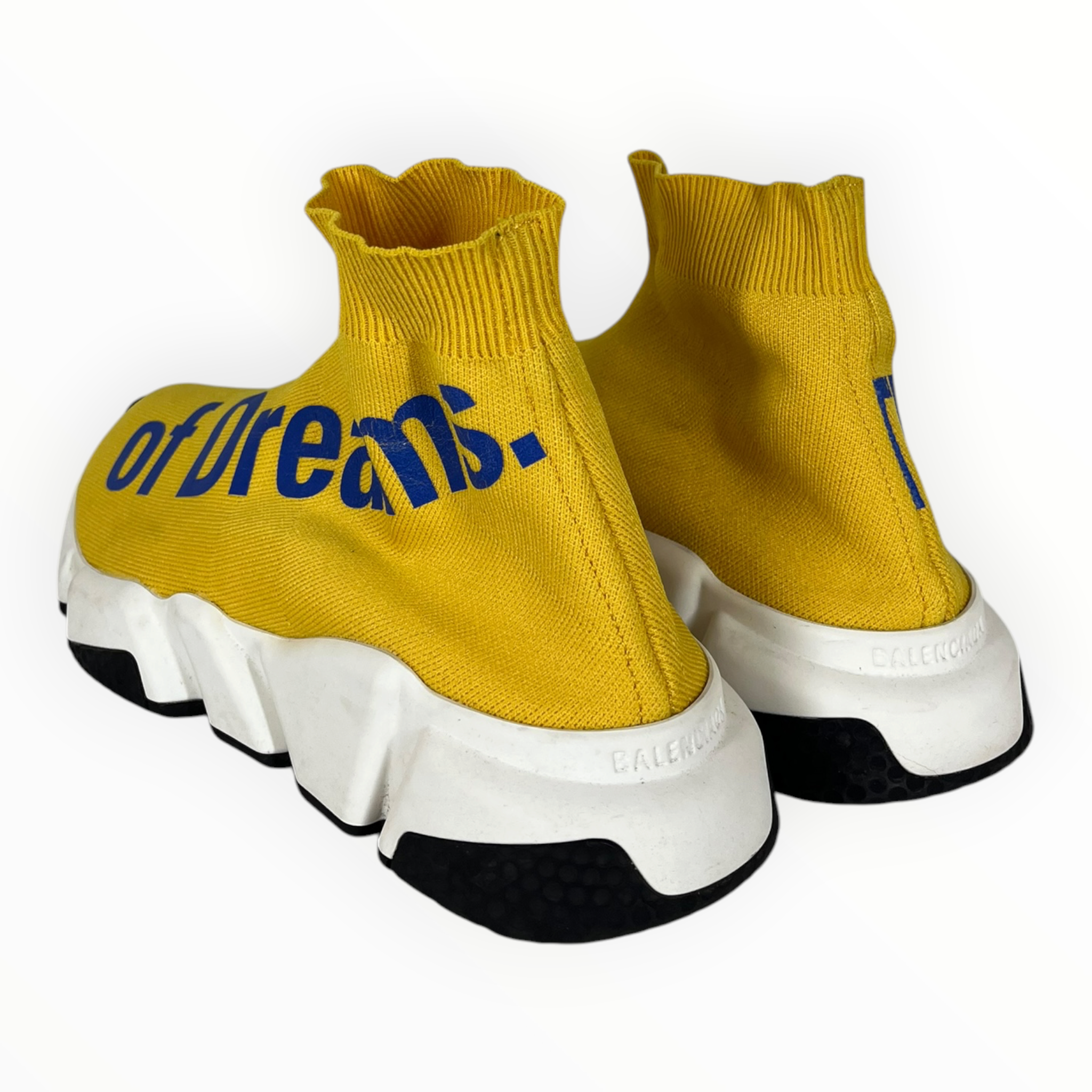 BALENCIAGA/Hi-Sneakers/EU 39/Cotton/YEL/SPEED TRAINER view 2
