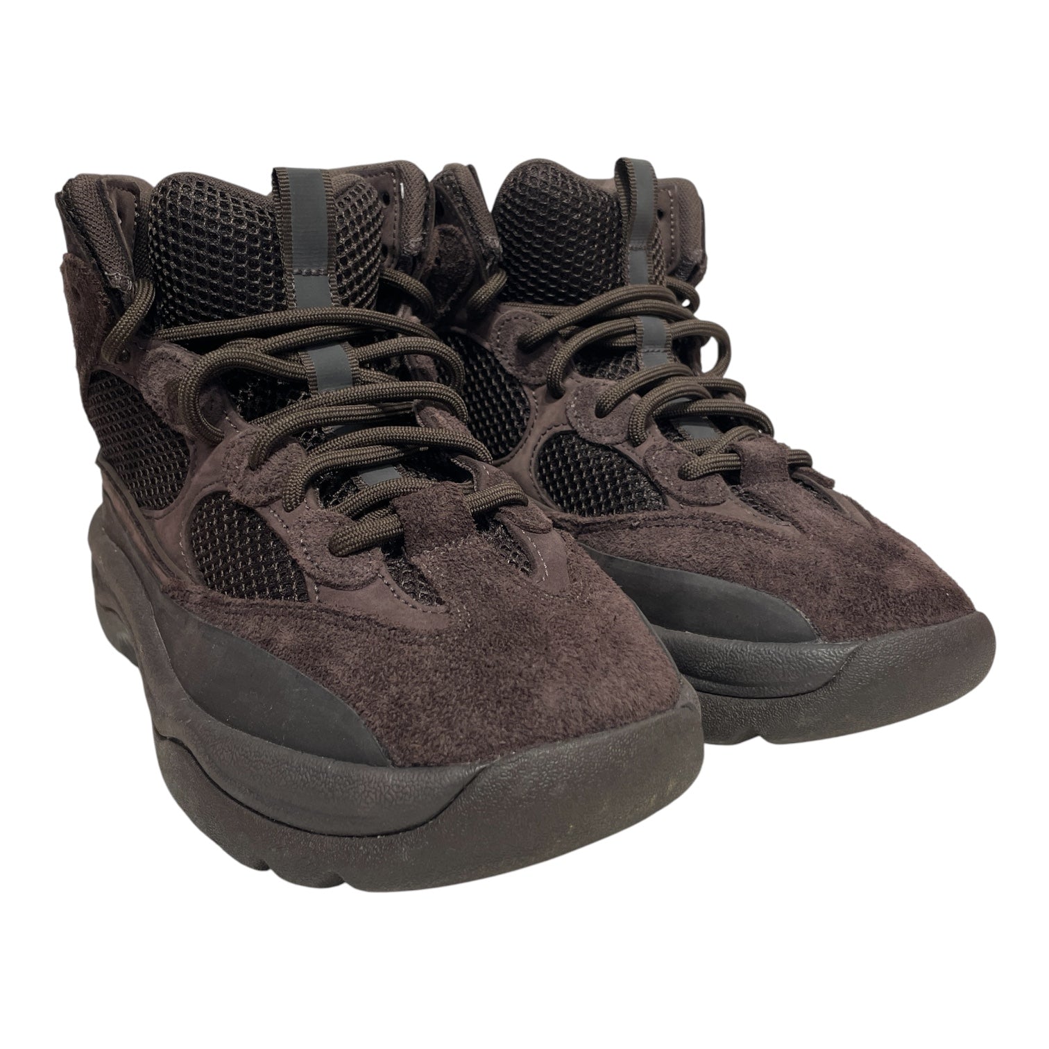 adidas/YEEZY/Hi-Sneakers/US 6/Suede/BRW/DSRTBOOTS view 1