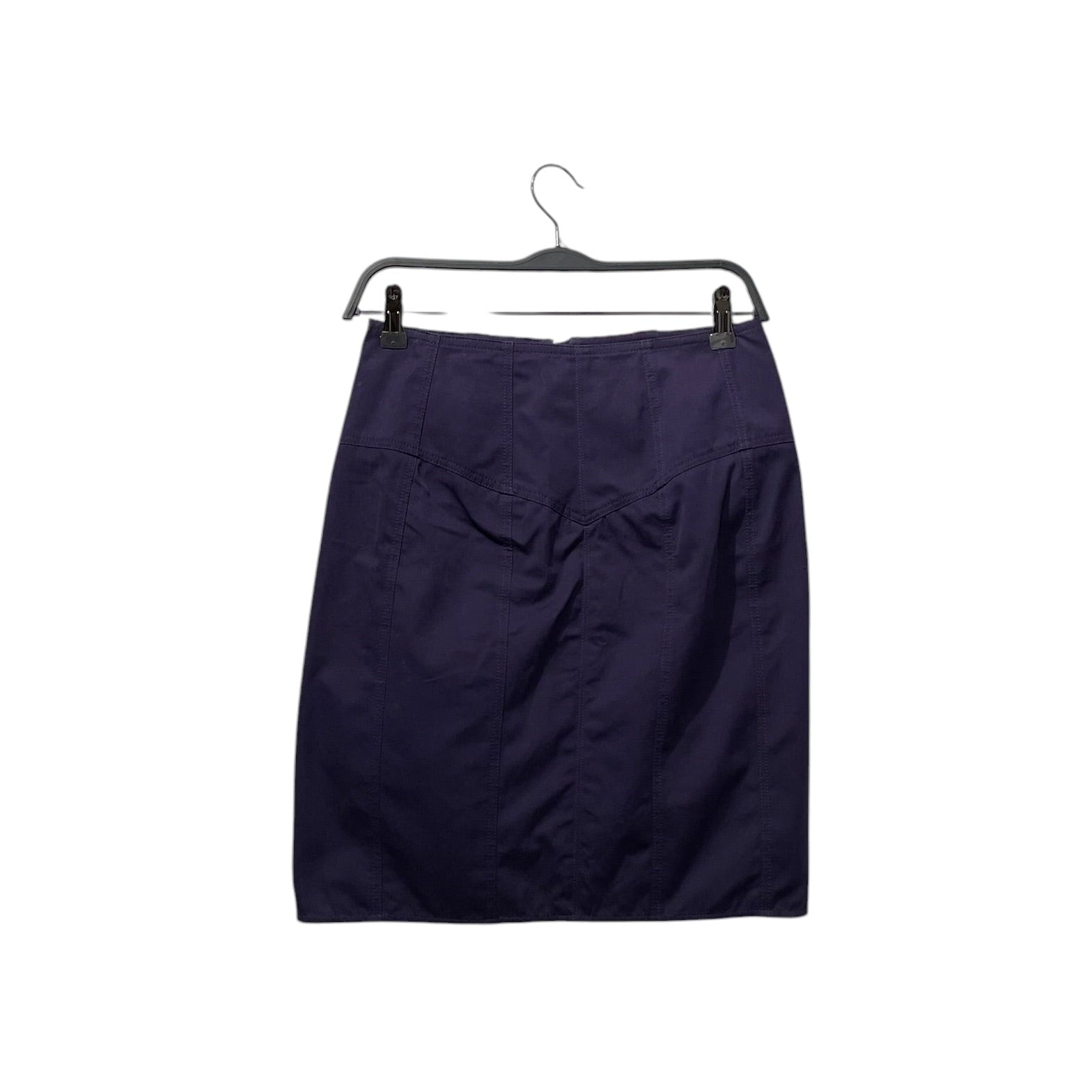 ISABEL MARANT/Skirt/38/Cotton/PPL/FRONT ZIP SLIGHT STAIN view 1