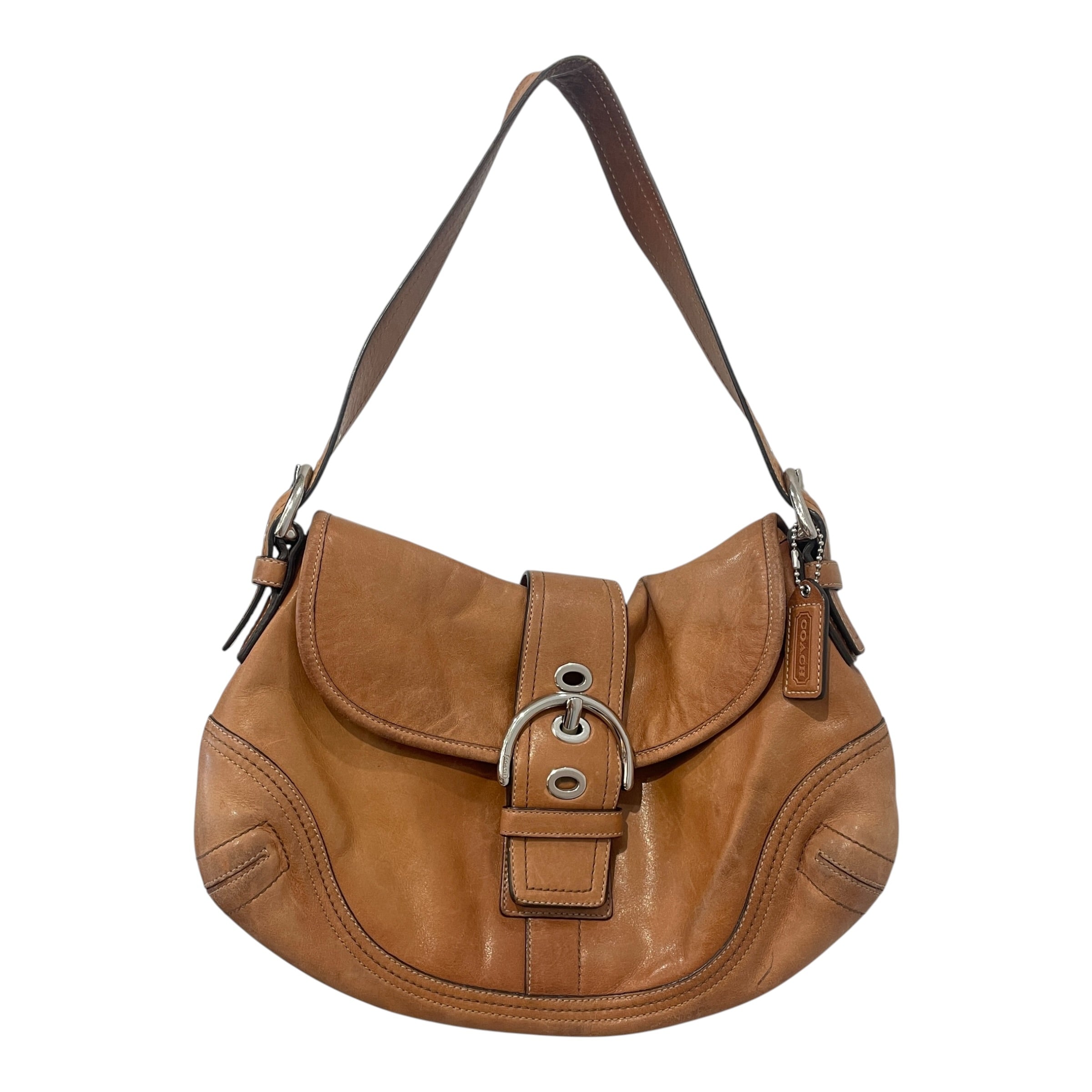 COACH/Bag/Leather/CML/SOHO SHOULDER BAG BUCKLE FLAP view 1