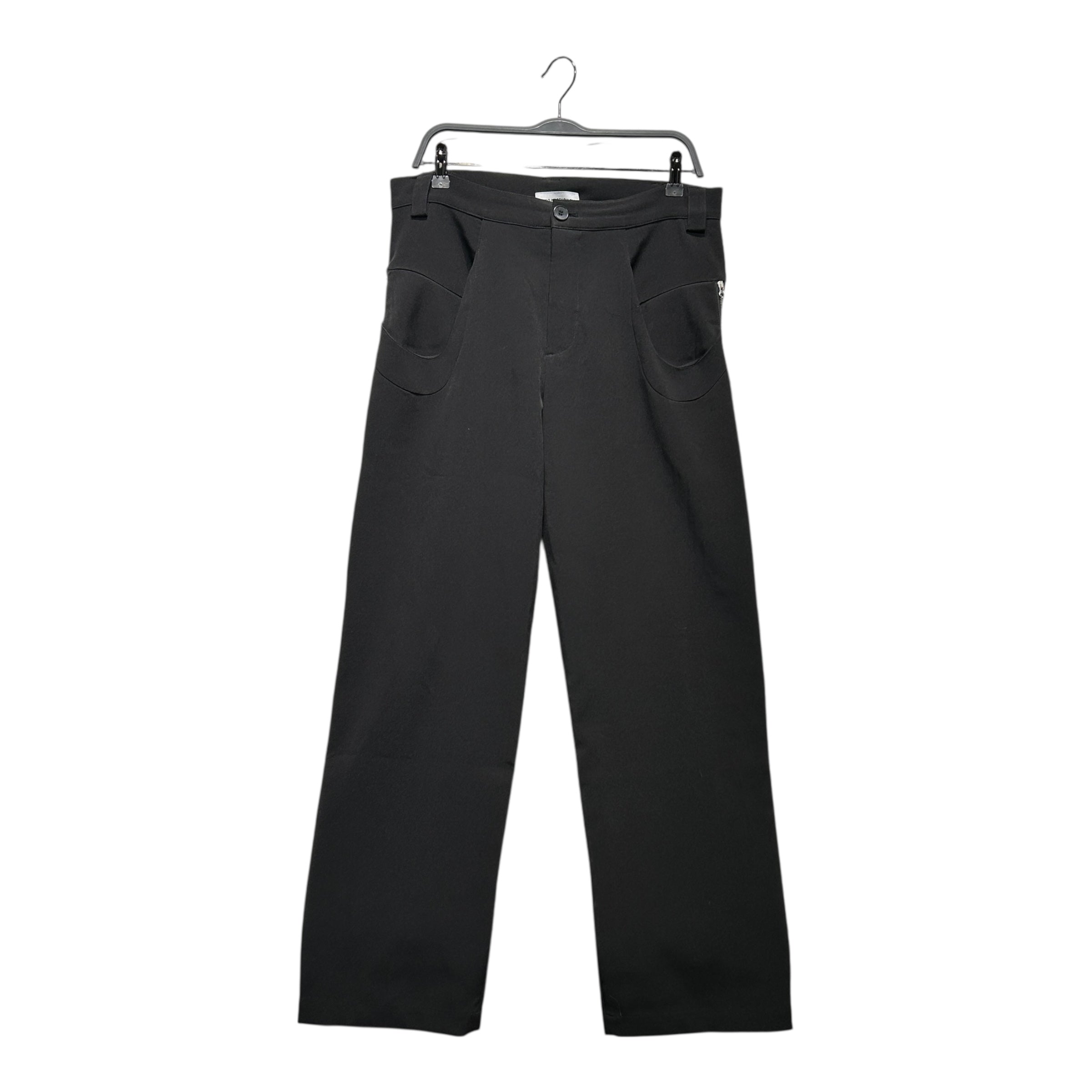 Kiko Kostadinov/Slacks/M/Polyester/BLK/IRENE TROUSERS view 1