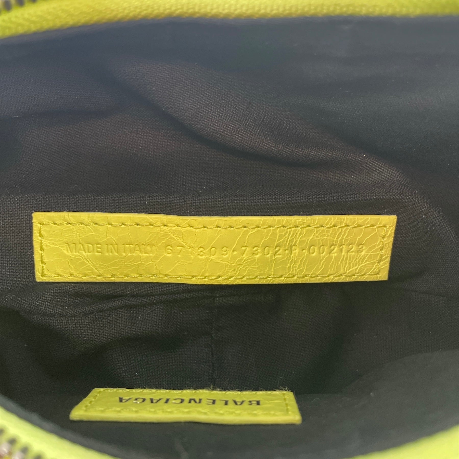 BALENCIAGA/Bag/Lambskin/YEL/SMALL CAGOLE FLUORESCENT view 5