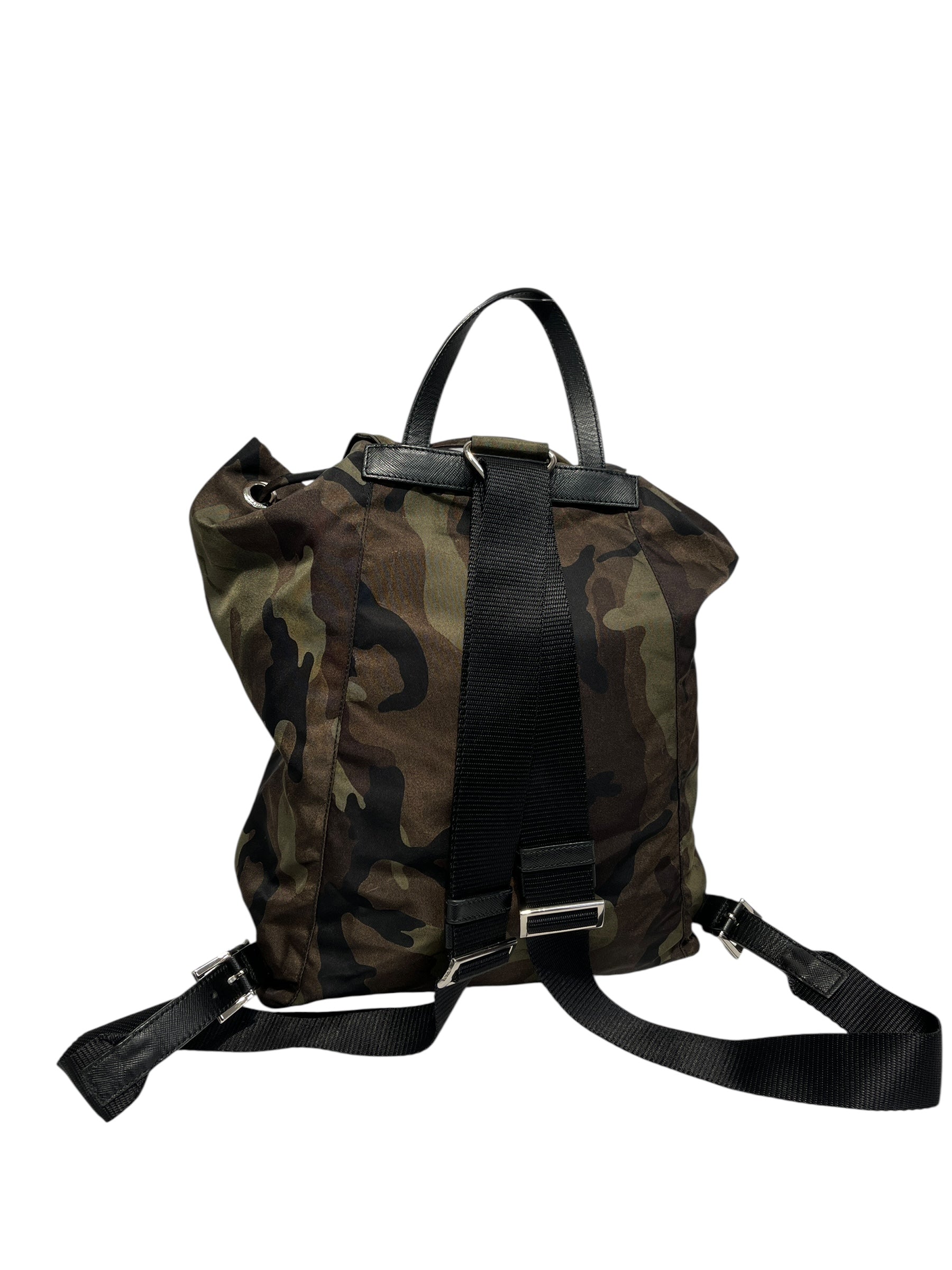 PRADA/Backpack/OS/Camouflage/Nylon/GRN/Tessuto Camoflage view 2