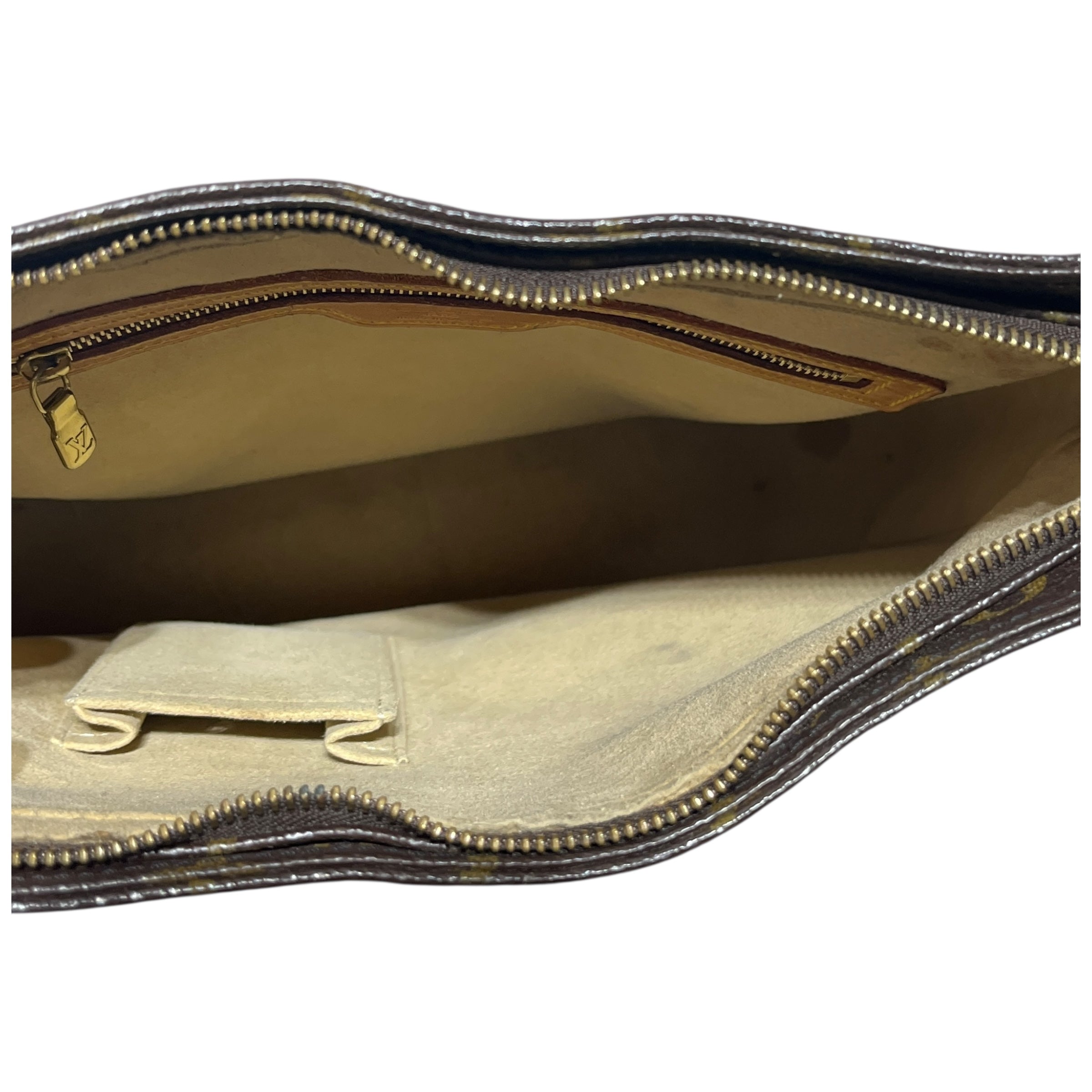 LOUIS VUITTON/Hand Bag/Monogram/Leather/BRW/LOOPING GM view 5