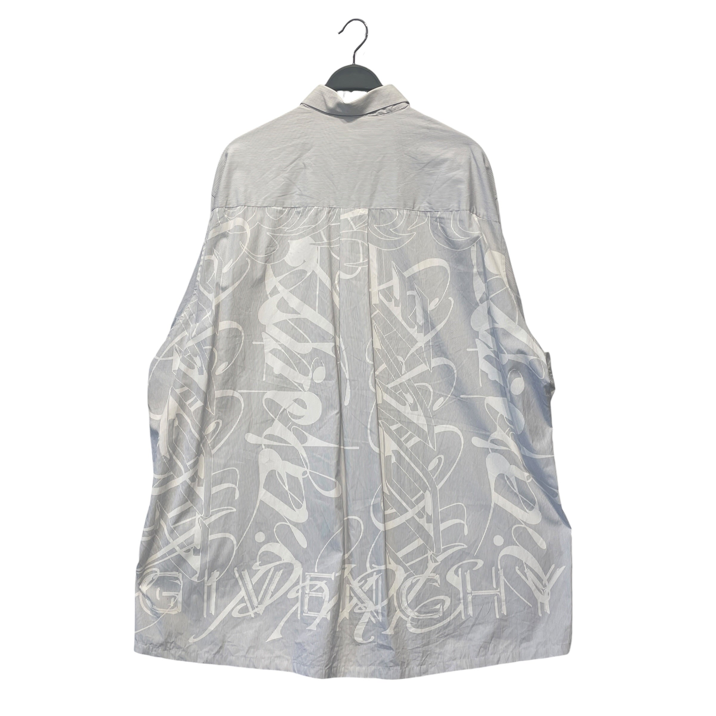 GIVENCHY/LS Shirt/Cotton/WHT/Stripe/OVERSIZED SHIRT / RUNWAY view 2