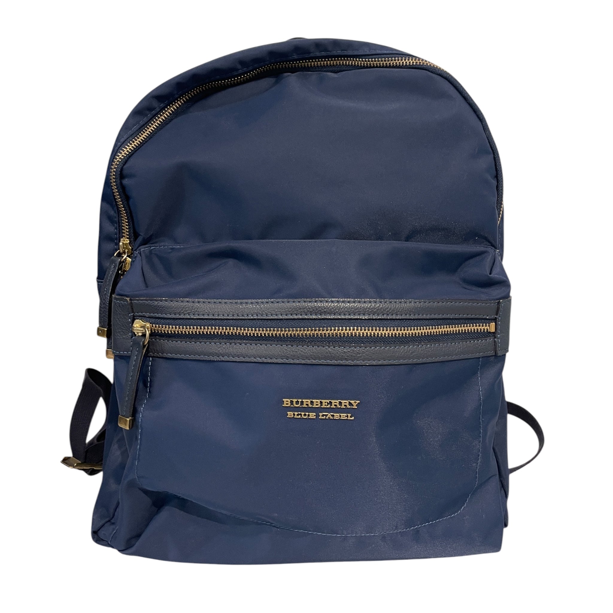 Burberrys Blue label/Backpack/Nylon/NVY/Gold Hardware view 1