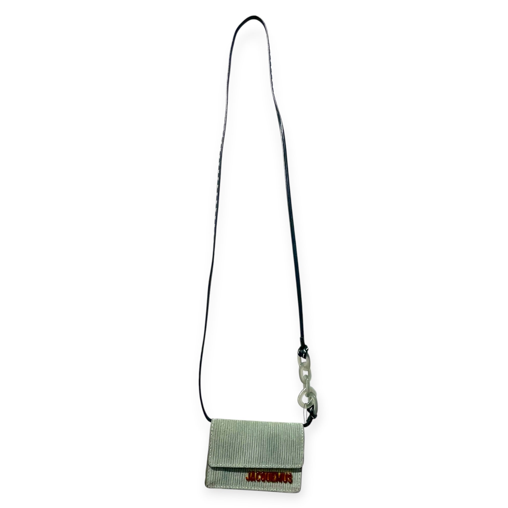 JACQUEMUS/Bag/Suede/GRN/SMALL CROSSBODY BAG view 1