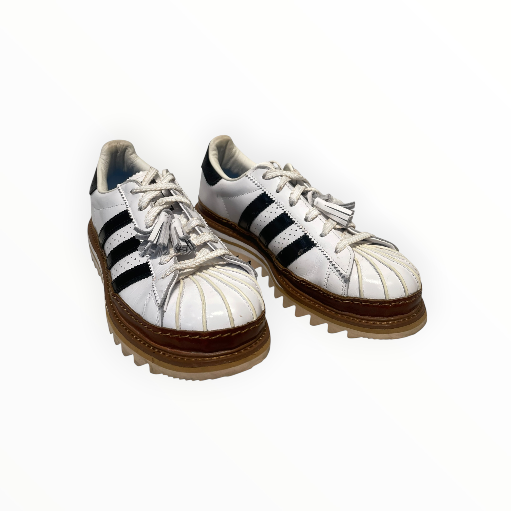 adidas/CLOT(CLOTAPPAREL)/Low-Sneakers/US 6.5/Leather/WHT/SUPERSTAR SNEAKER view 1