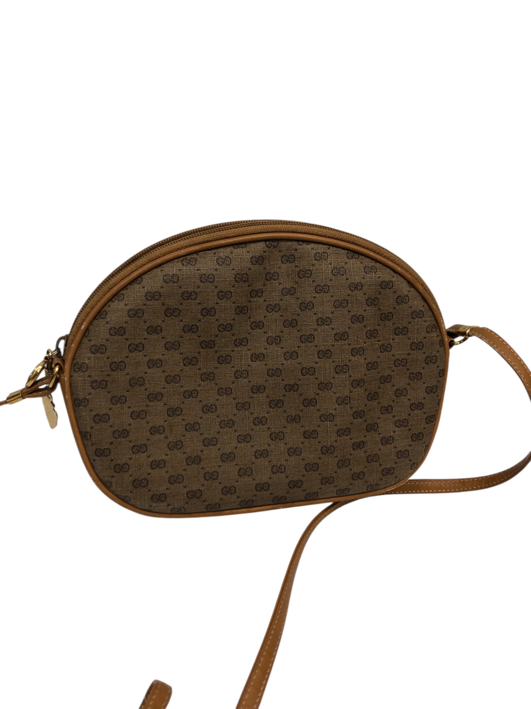 GUCCI/Cross Body Bag/Monogram/Leather/CML/GG Crossbody Circle Bag view 2