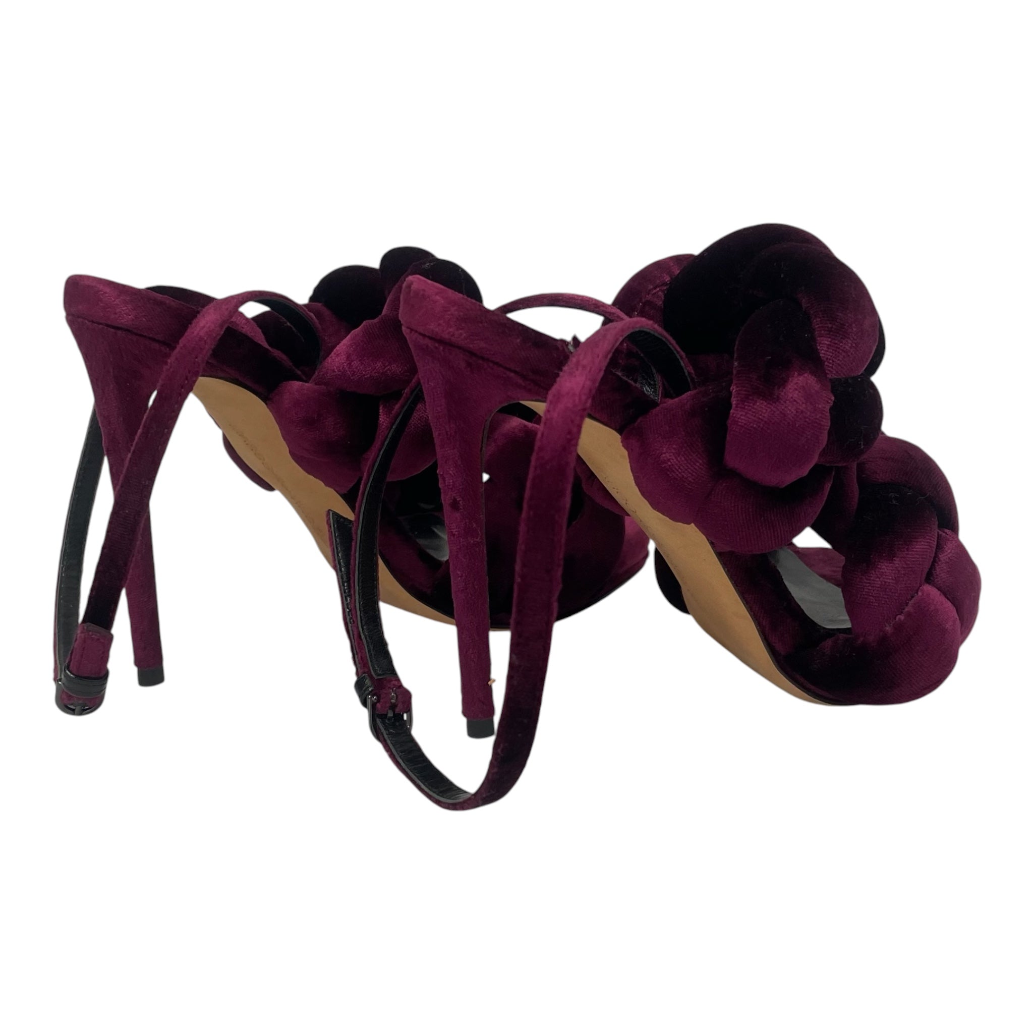 MARCO de VINCENZO/Heels/EU 36/PPL/Ankle Strap/2 THICK BRAIDS view 2