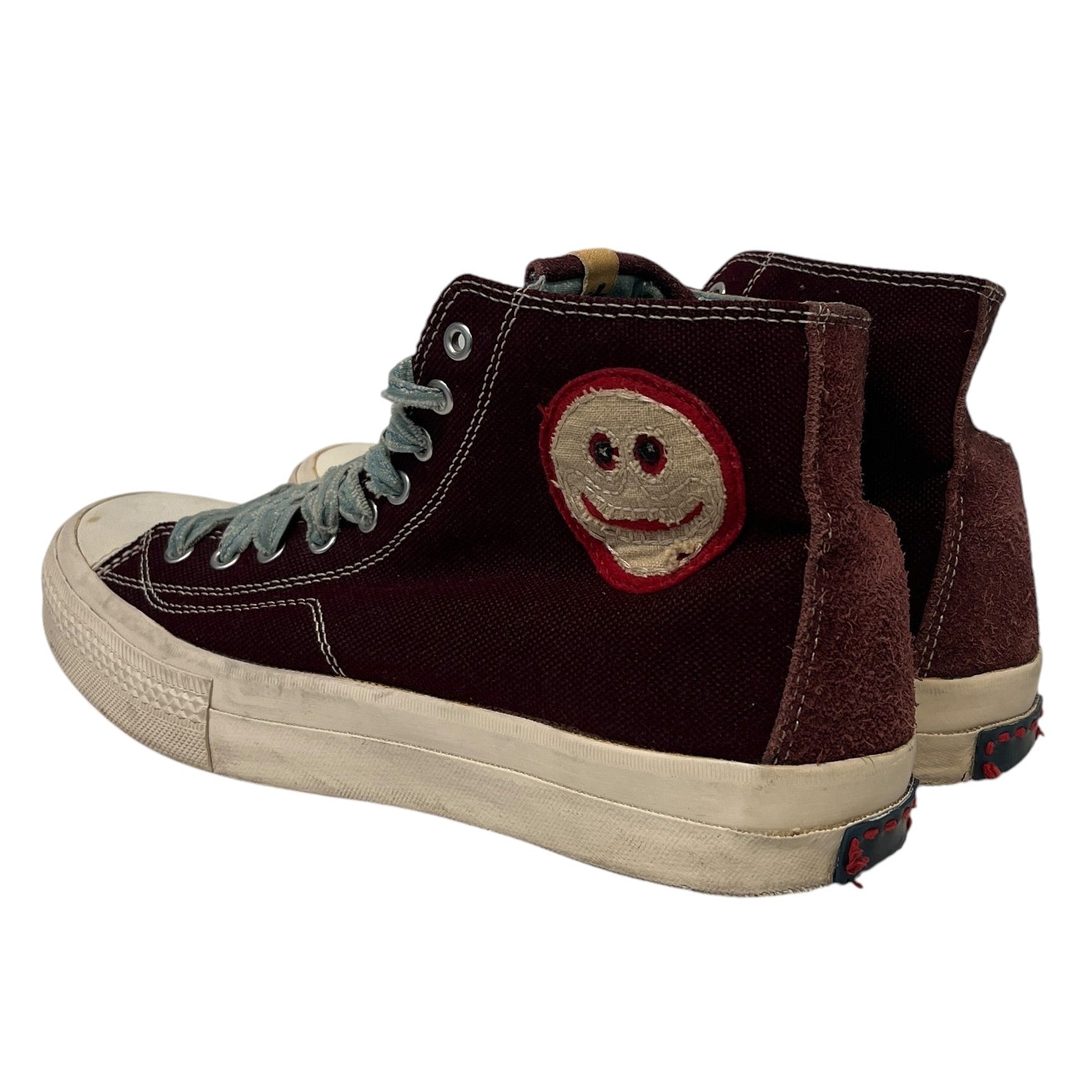 visvim/Hi-Sneakers/US 9.5/Cotton/BRD/2013 skagway smiley face view 2