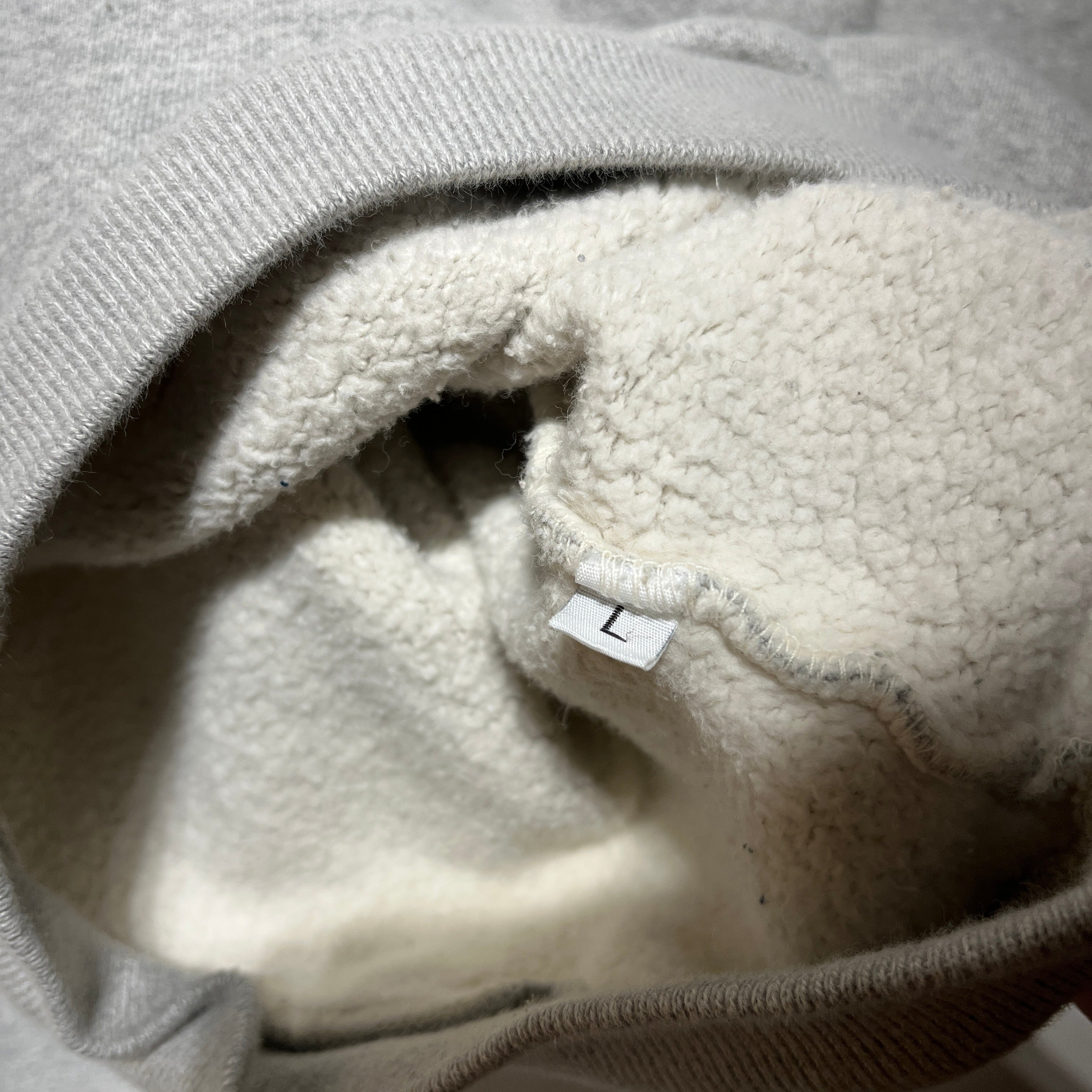 Pastelle/Sweater/L/Cotton/GRY/Premium Pastelle Cropped Crew view 4