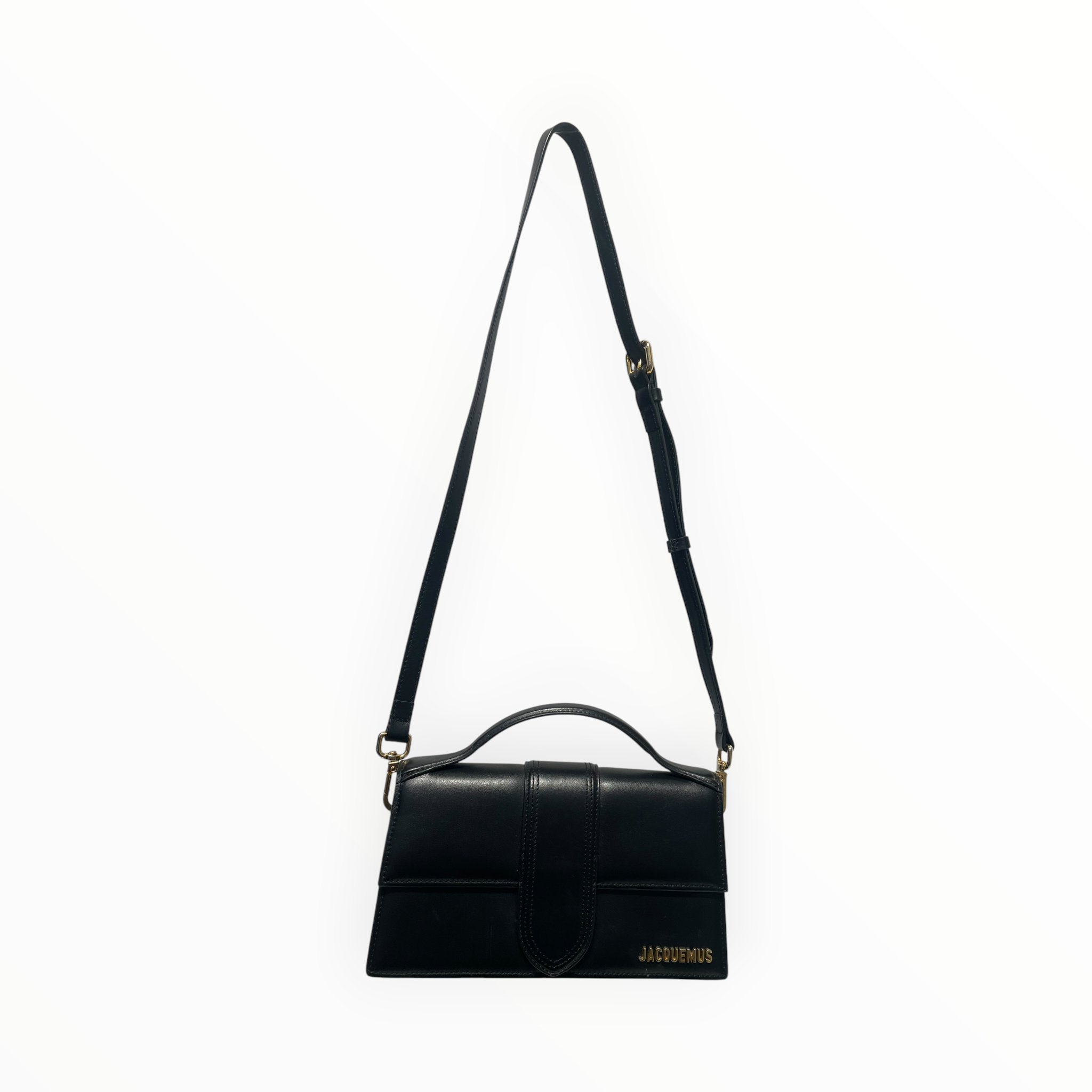 JACQUEMUS/Cross Body Bag/Leather/BLK/Le Grand Bambino view 1