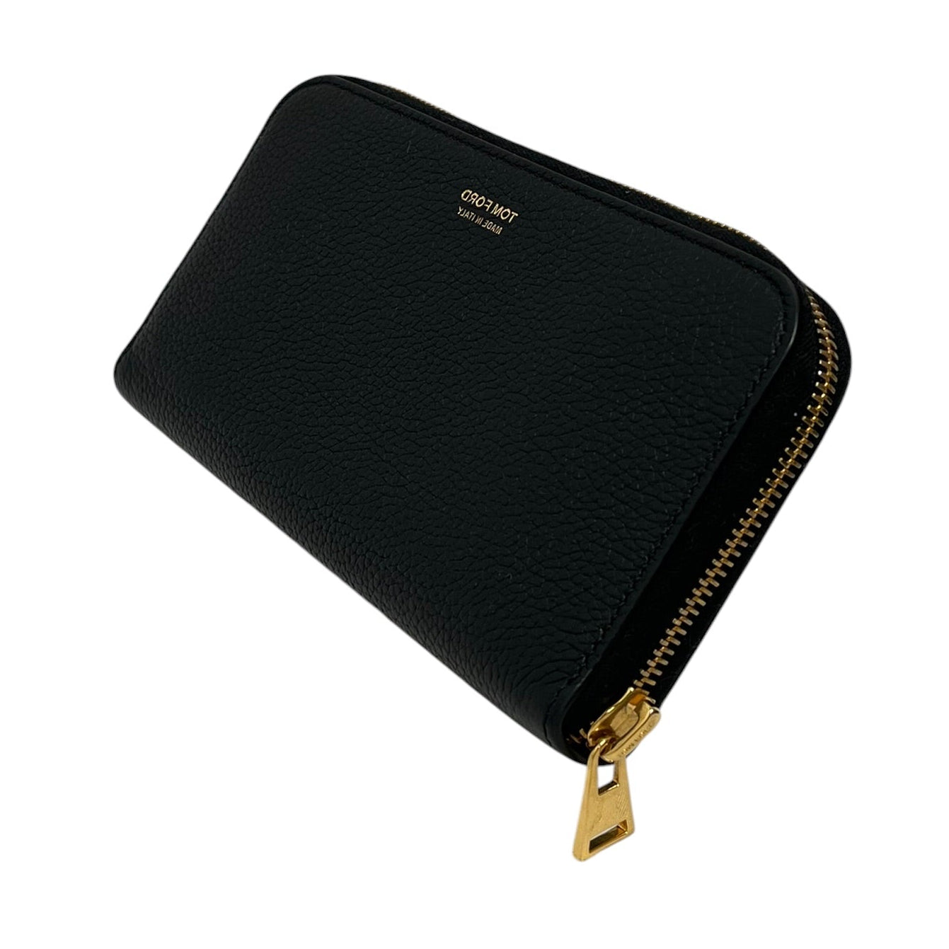 TOM FORD/Long Wallet/Leather/BLK/M's/LONG ZIP WALLET view 1