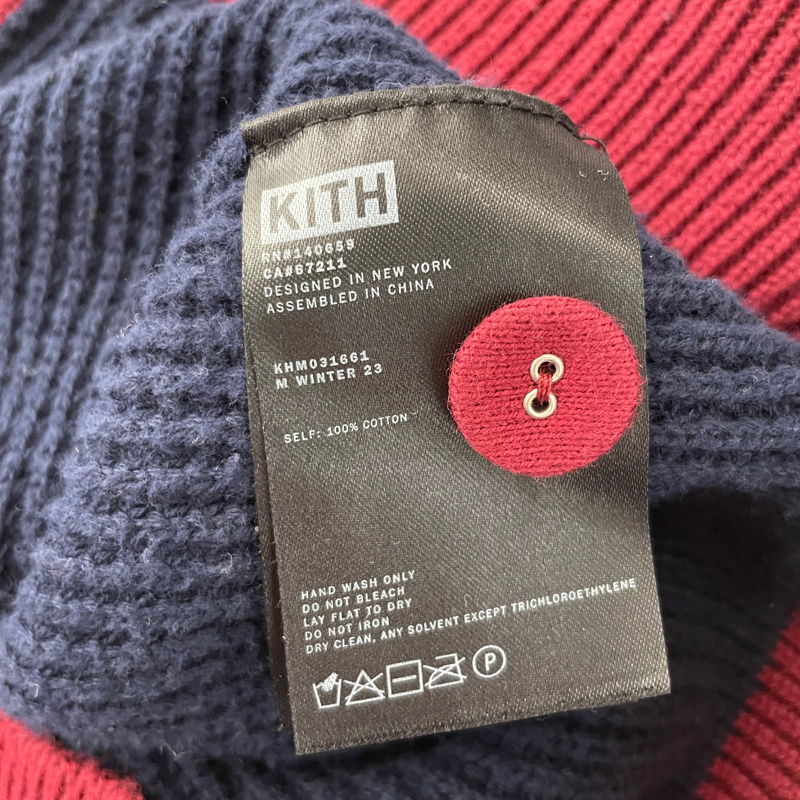 KITH/Tops/L/Stripe/Cotton/MLT/Button up Knit view 4
