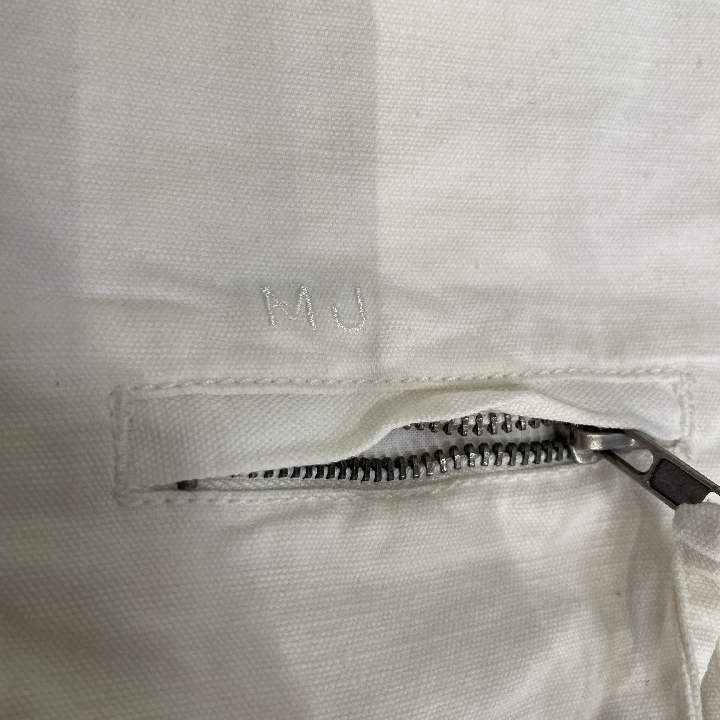MARC JACOBS/Straight Pants/10/Cotton/WHT/ZIP POCKET CARGO PANT view 6