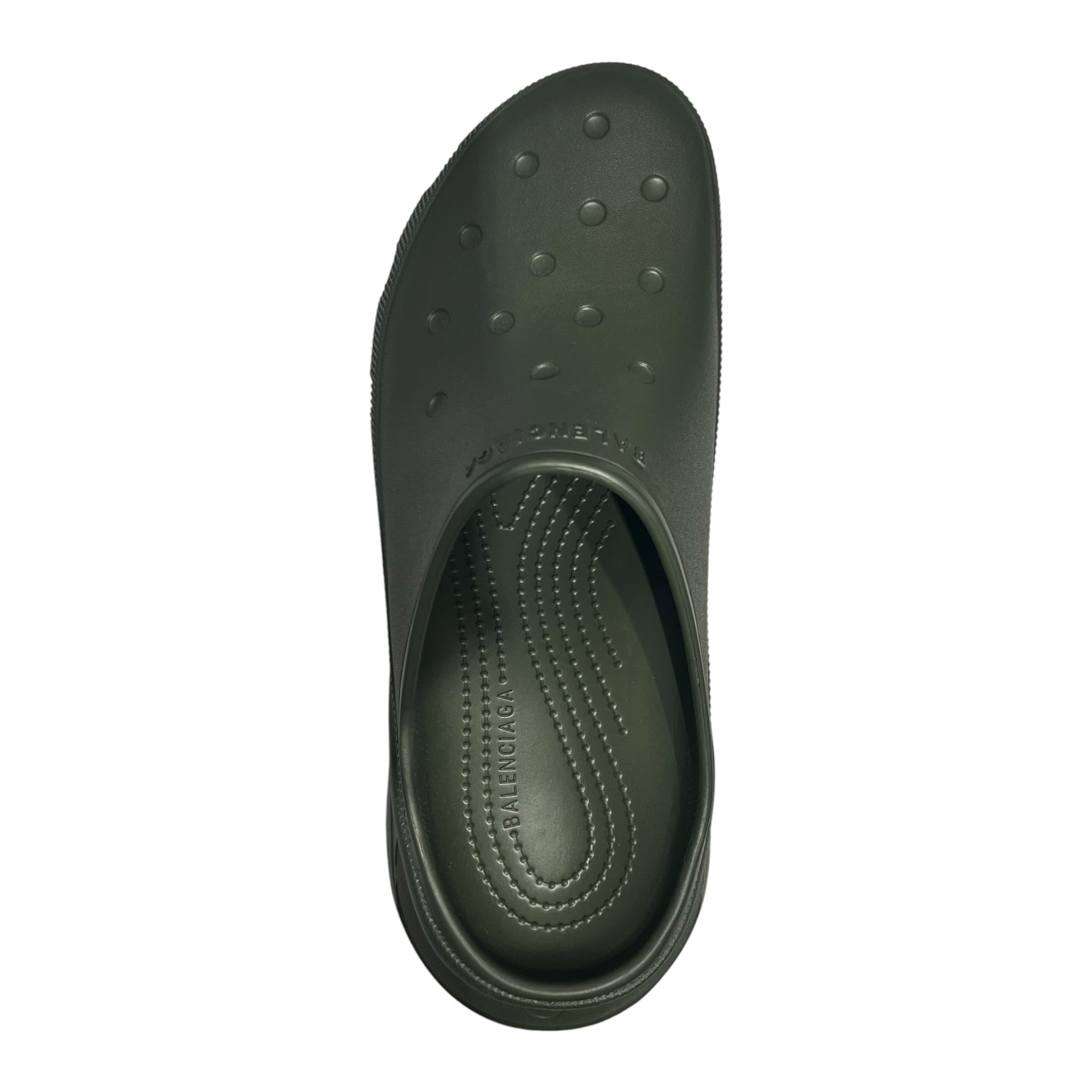 BALENCIAGA/Shoes/EU 42/GRN/CROC SLIP ON view 3