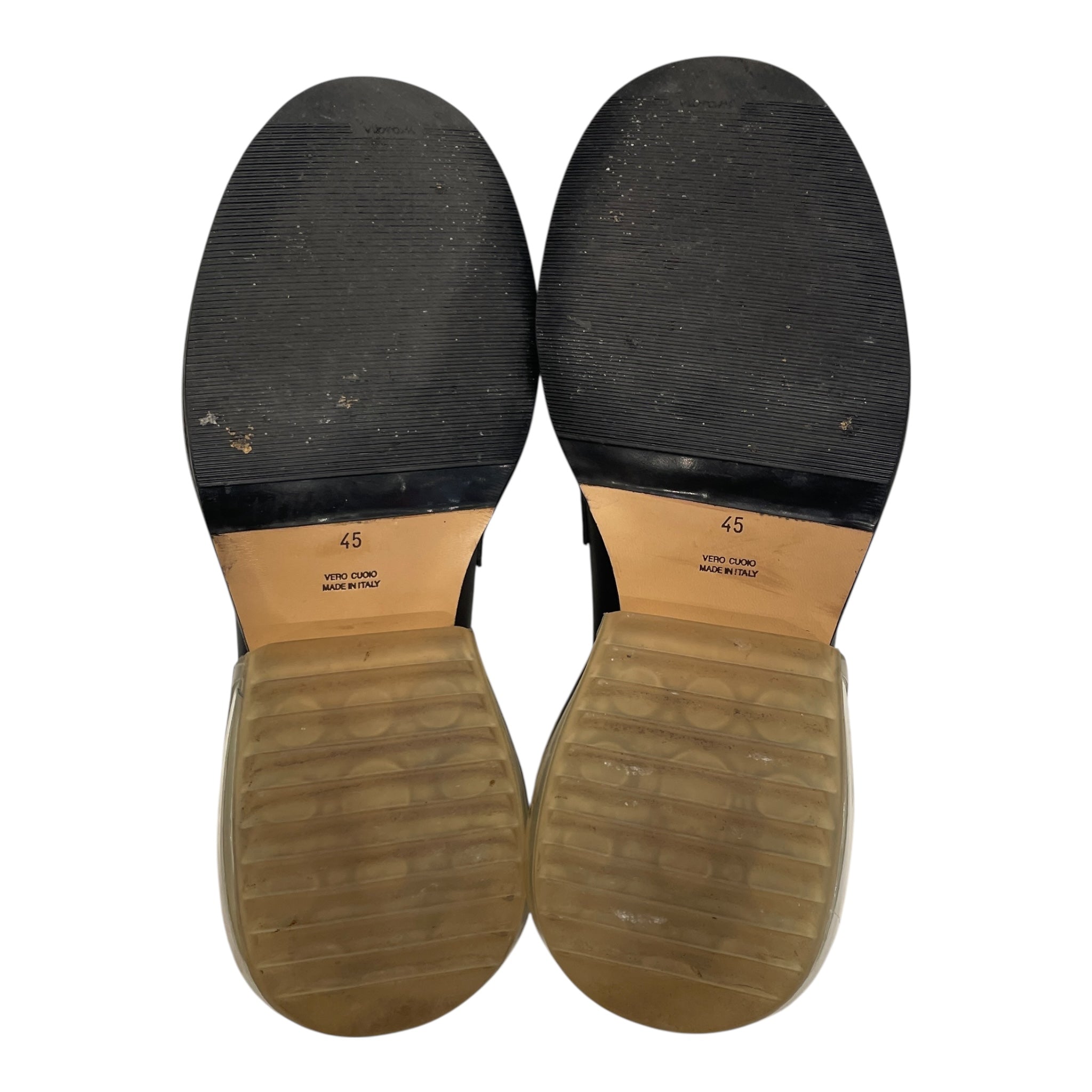 Martin Margiela/Loafers/EU 45/Leather/BLK/AIR BAG LOAFER view 5