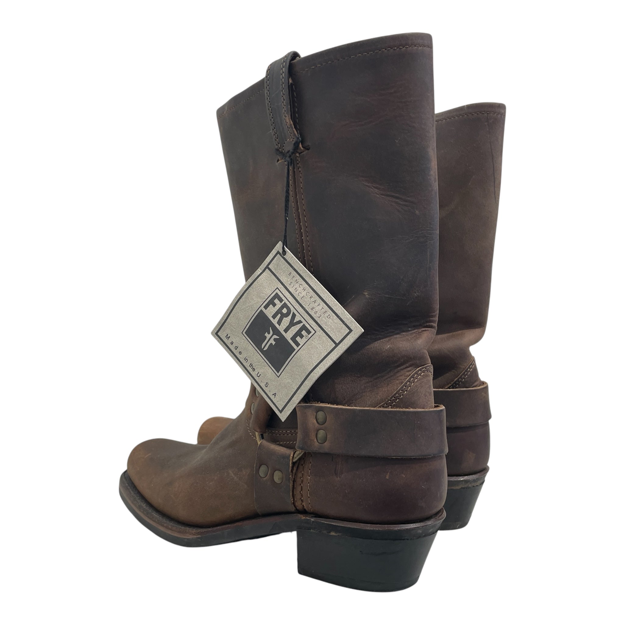 FRYE/Boots/US 10/Leather/BRW/Harness view 2