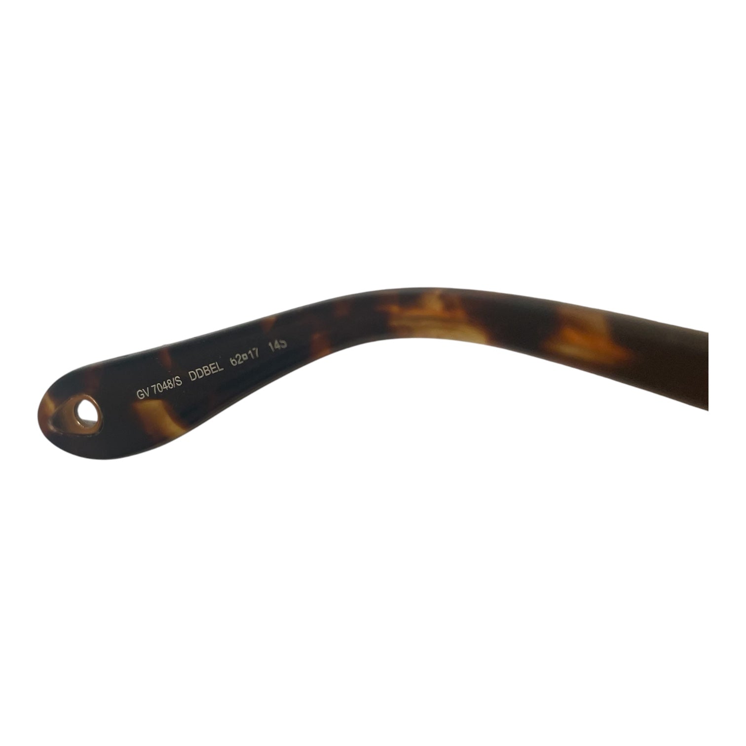 GIVENCHY/Sunglasses/Tortoiseshell Pattern/GLD/ROUND GREEN/BROW BAR view 5