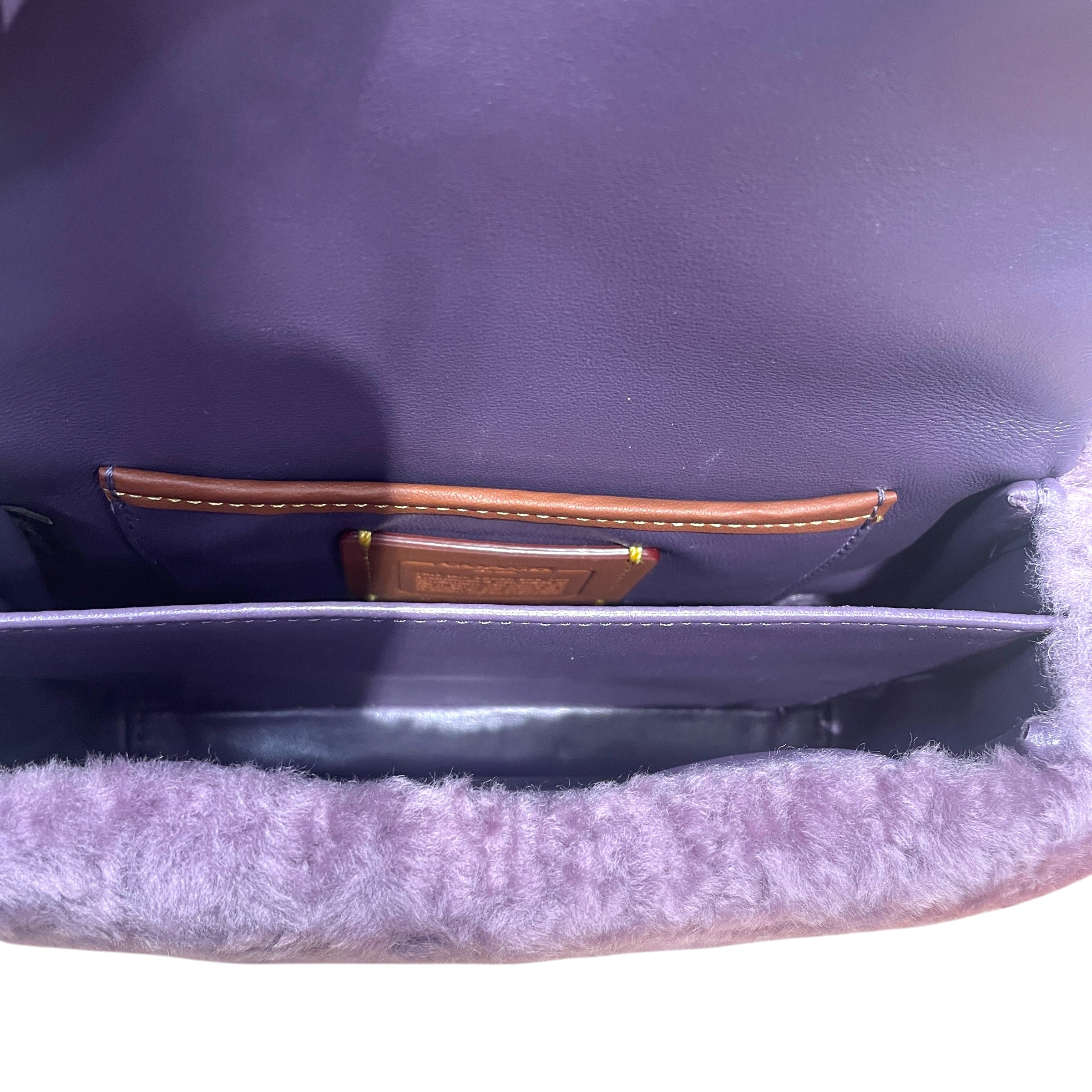 COACH/Hand Bag/Fake Fur/PPL/pillow tabby view 4