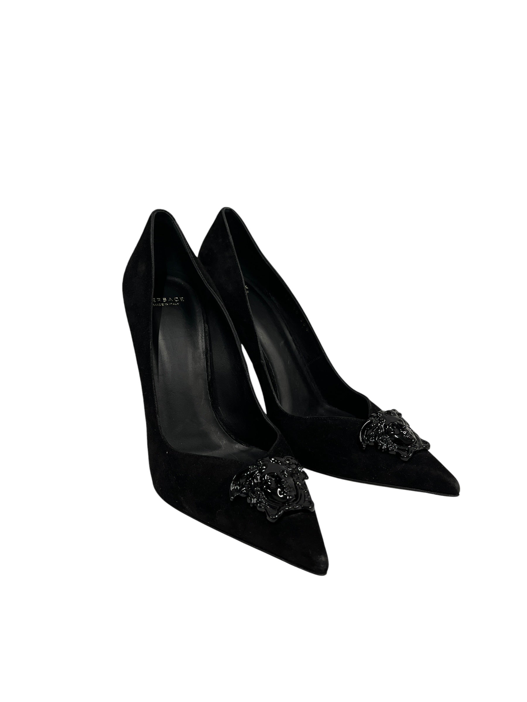 VERSACE/Heels/EU 38.5/BLK/ view 1