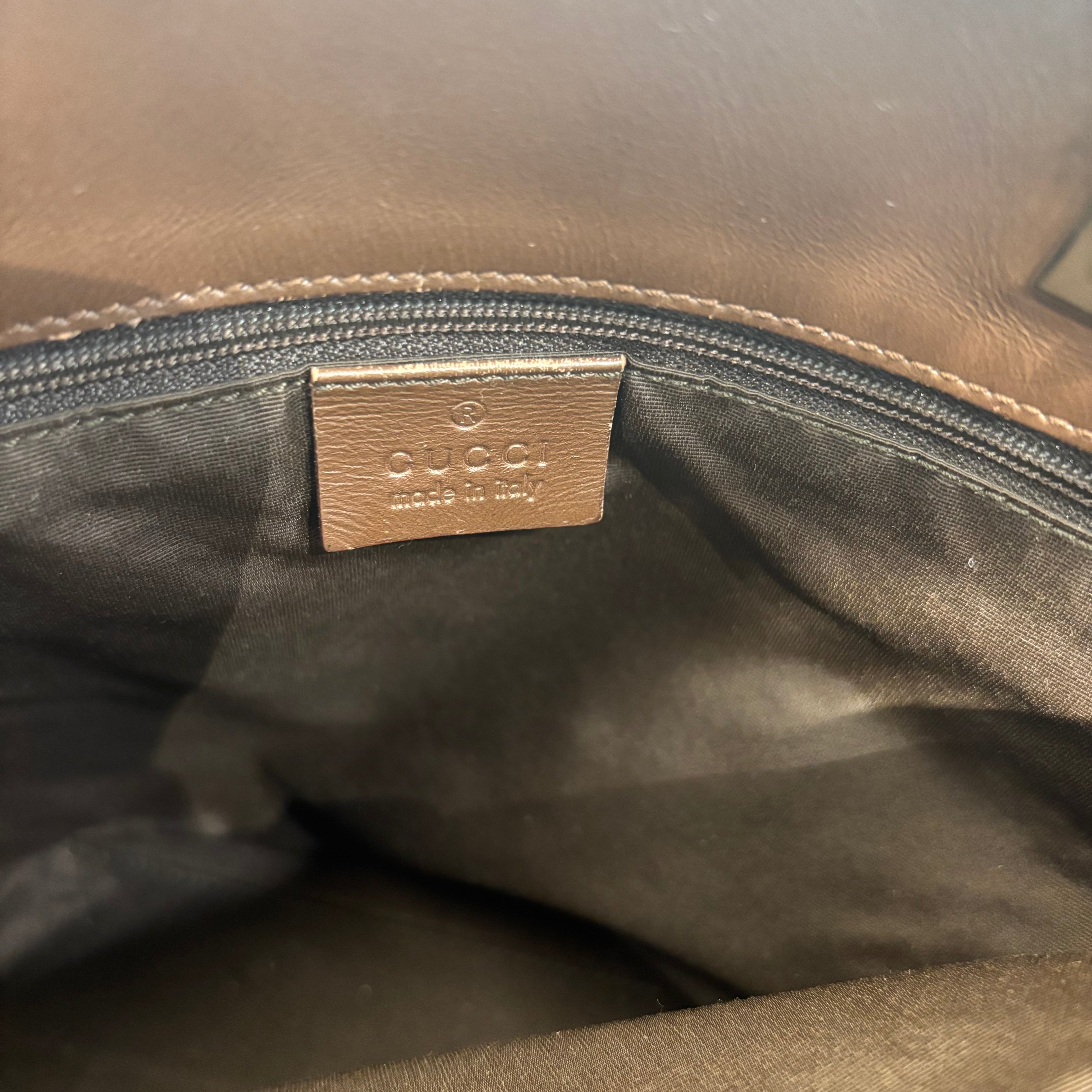 GUCCI/Tote Bag/Monogram/Cotton/BEG/GG Canvas Tote Bag view 3