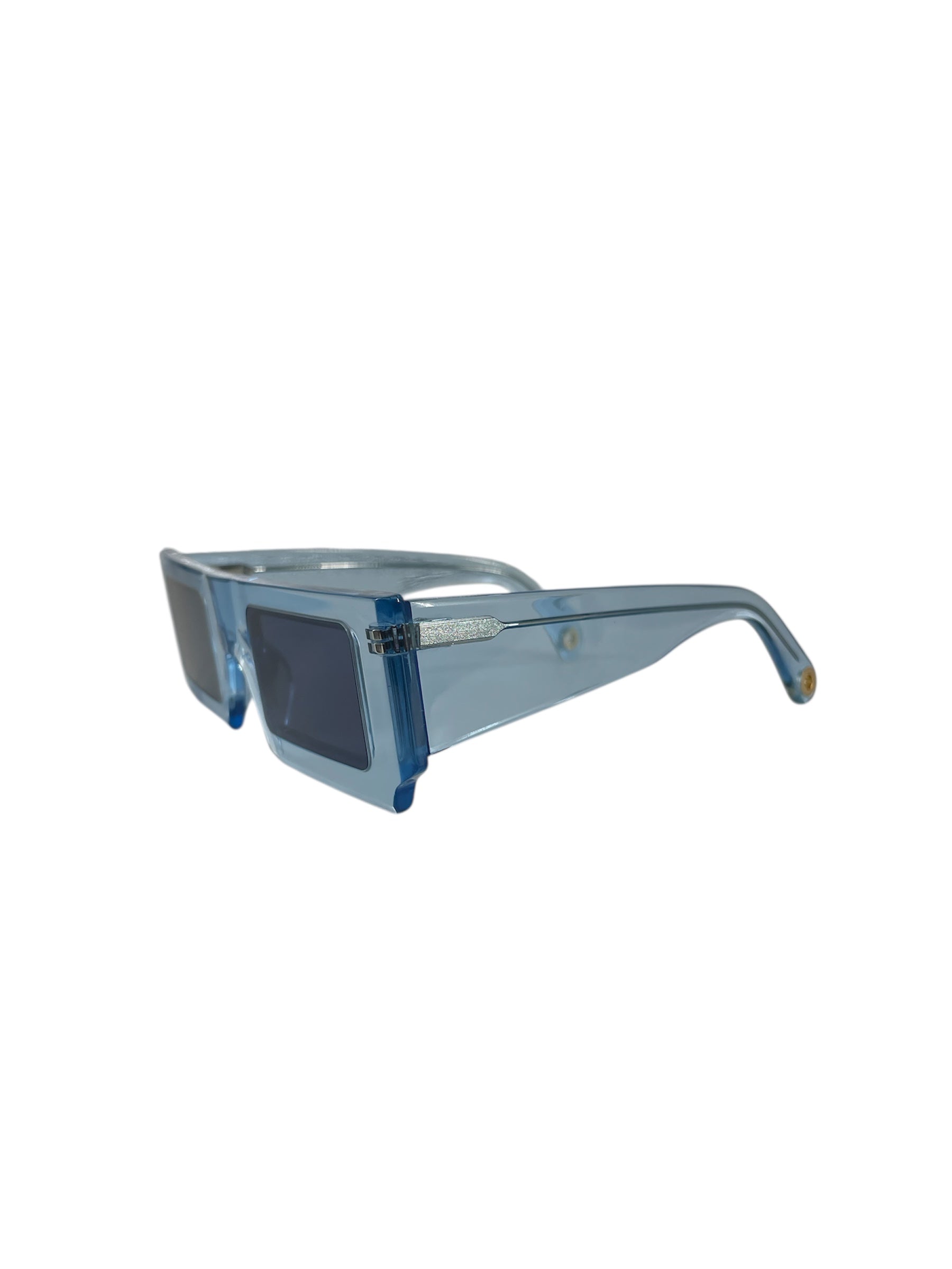 JACQUEMUS/Sunglasses/Plastic/BLU/BABY BLUE TRANSPARENT view 5